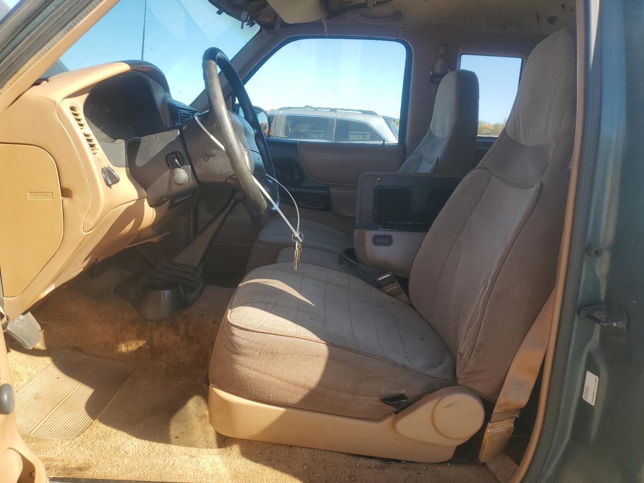 1995 Ford Ranger Super Cab Green vin: 1FTDR15X0STA08667