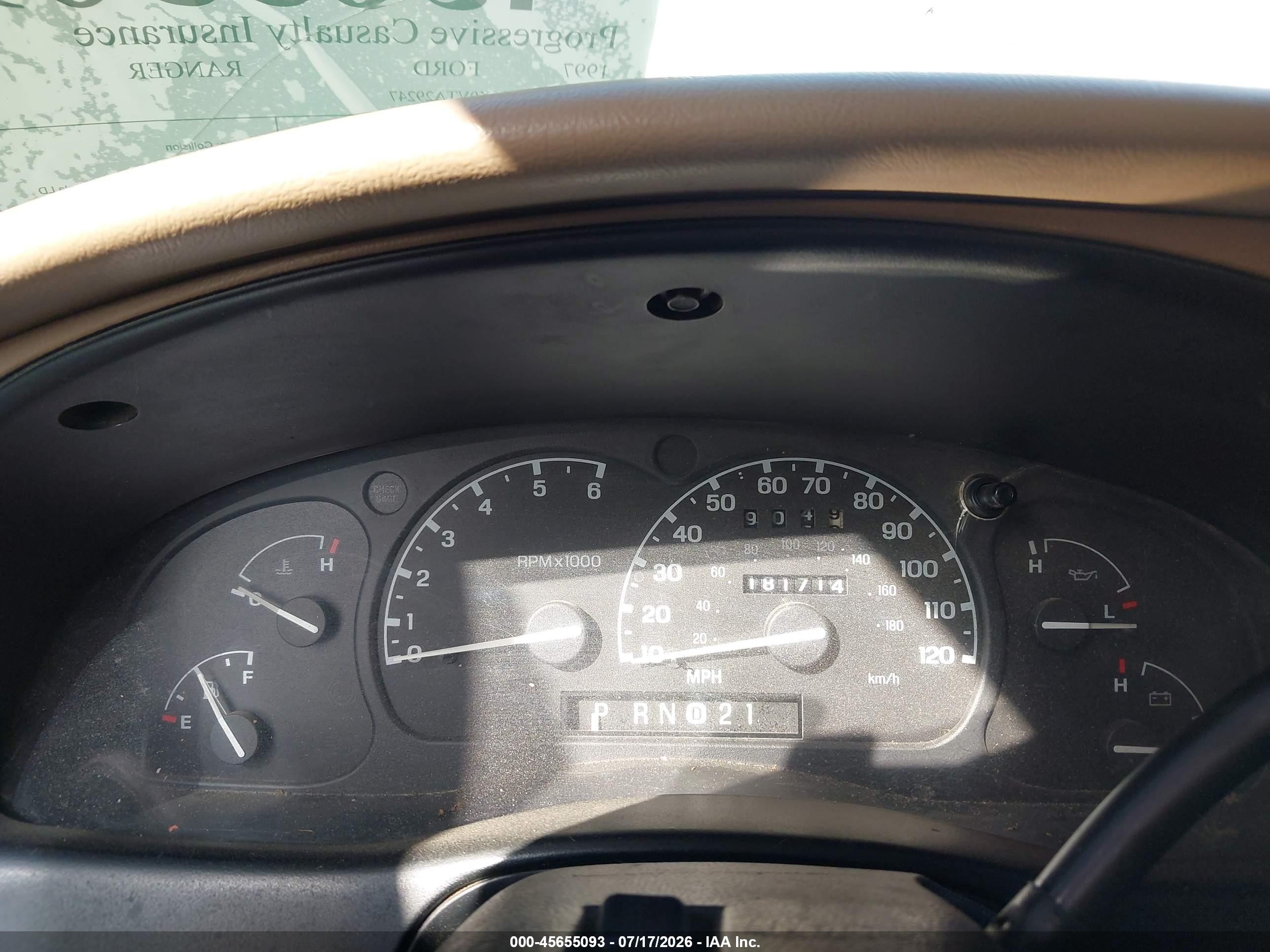 1997 Ford Ranger Splash/stx/xlt Белый vin: 1FTDR15X0VTA29247