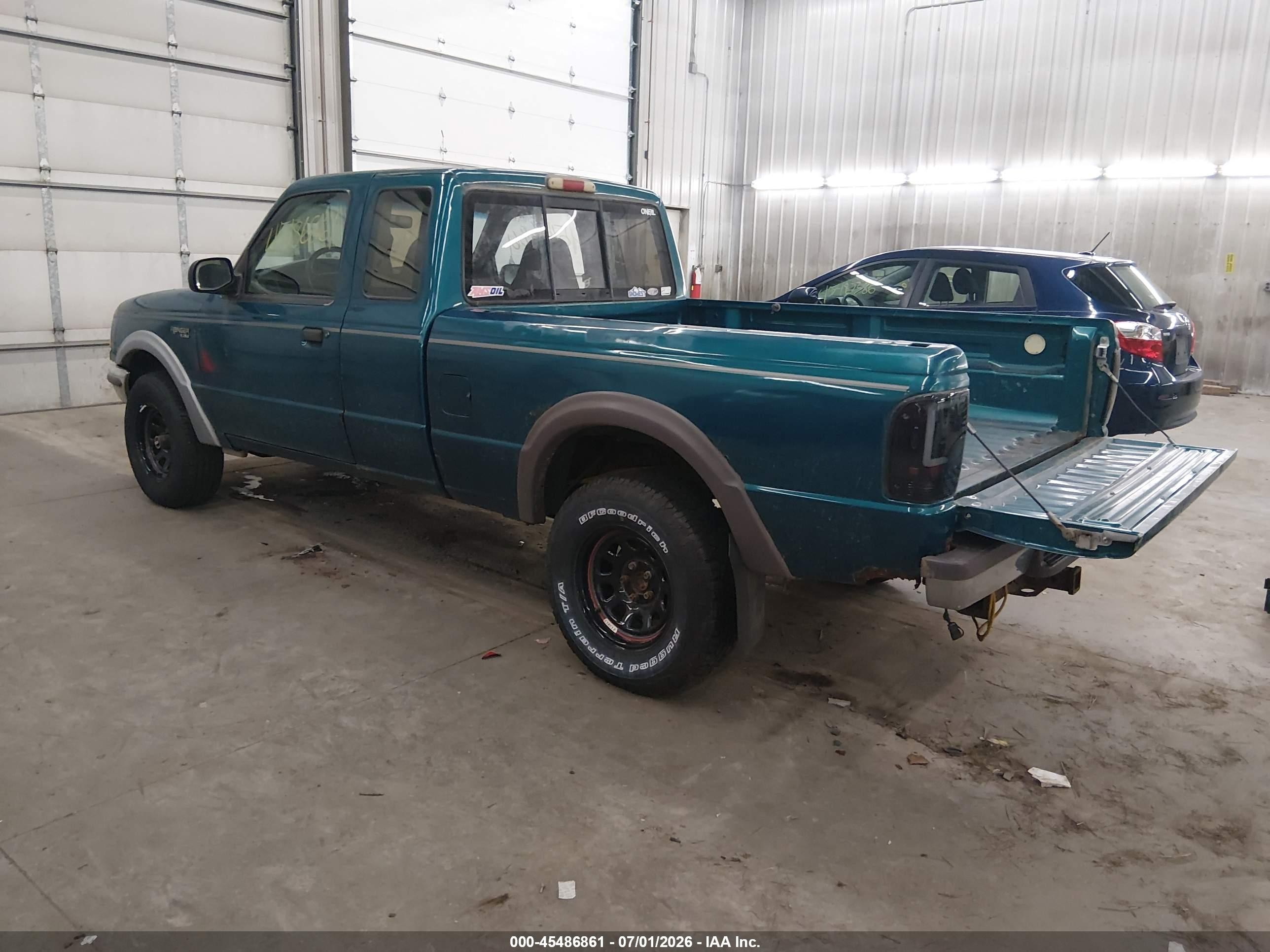 1997 Ford Ranger Splash/stx/xlt Green vin: 1FTDR15X6VPA38902