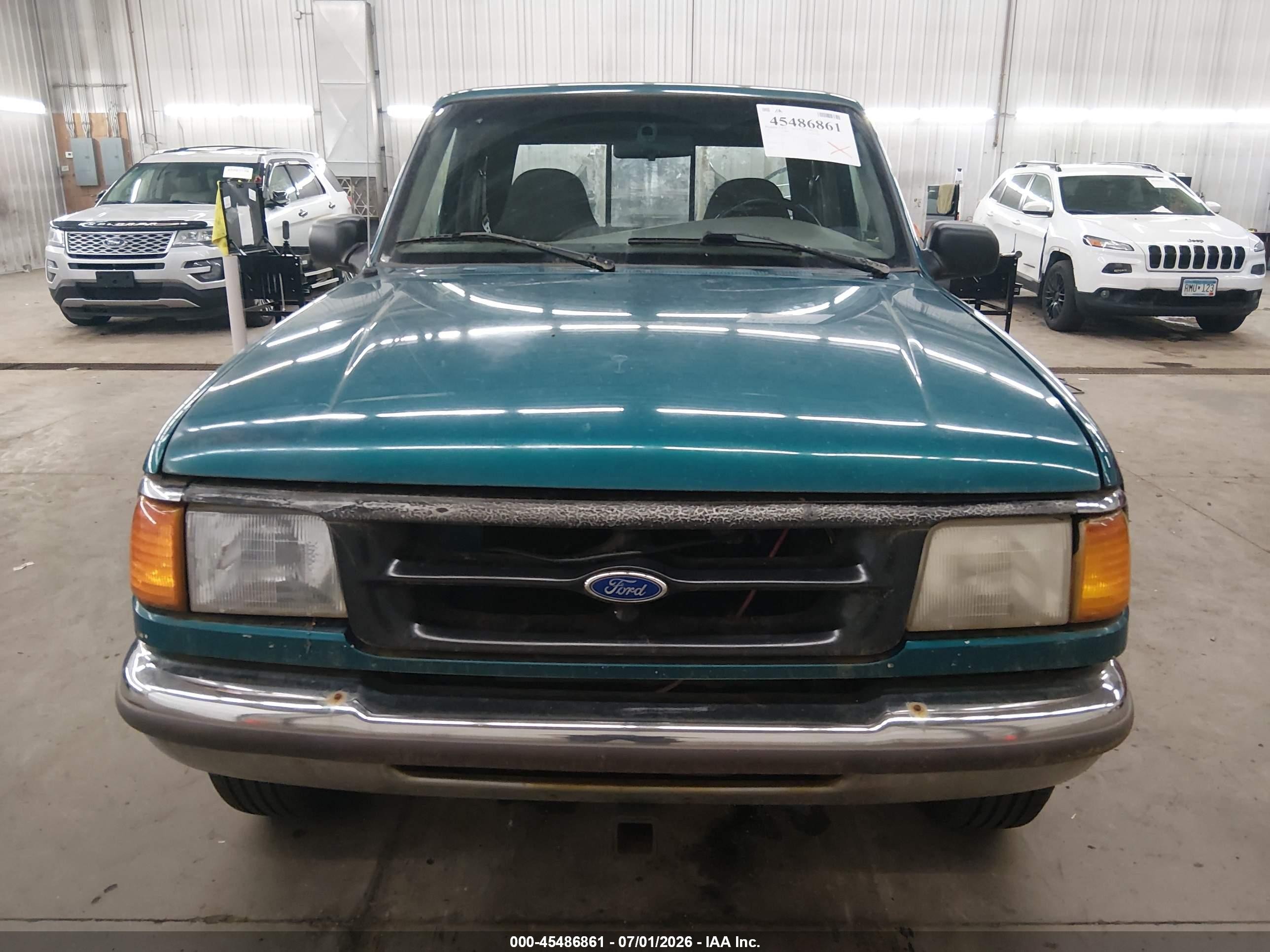 1997 Ford Ranger Splash/stx/xlt Green vin: 1FTDR15X6VPA38902