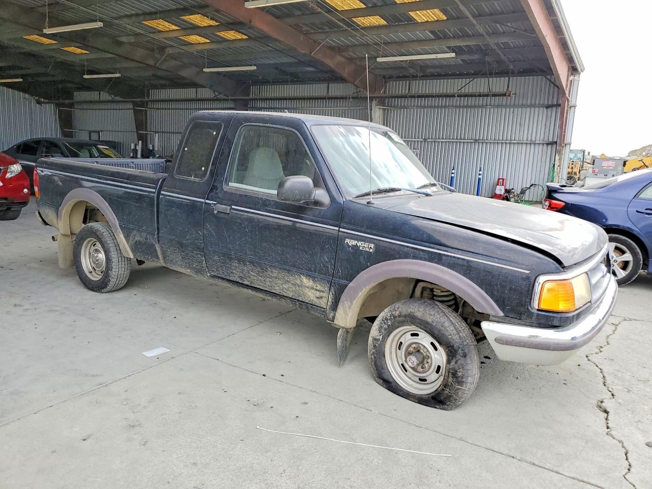 1997 Ford Ranger Super Cab Синий vin: 1FTDR15X7VPB57249