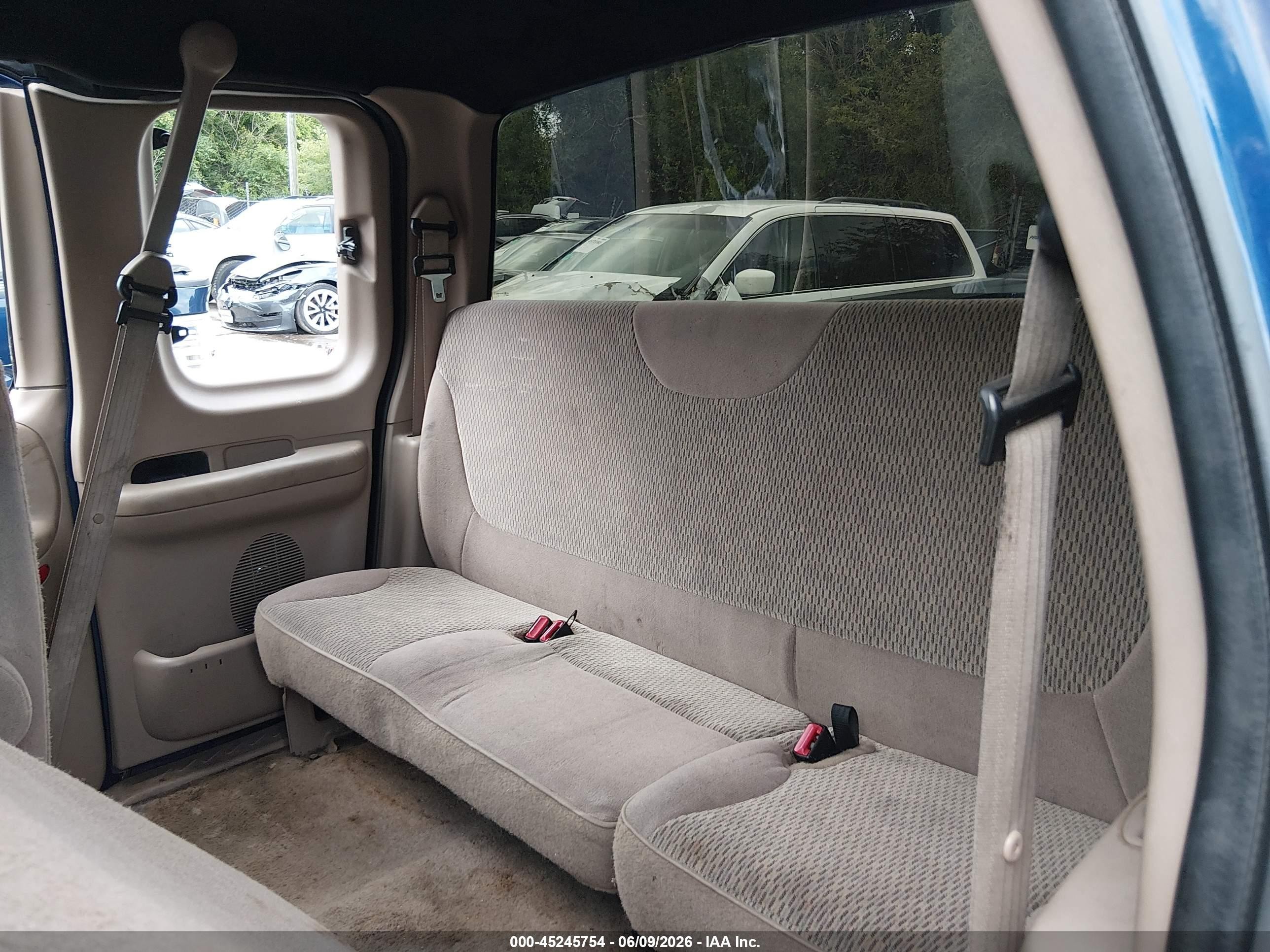 1997 Ford F-150 Xl/xlt Blue vin: 1FTDX0725VKB42957