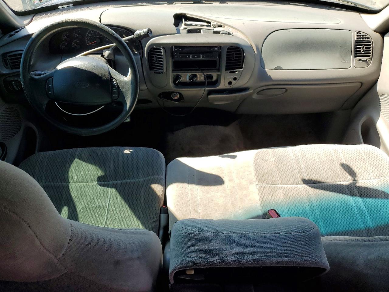 1997 Ford F150 Blue vin: 1FTDX0762VKD35666
