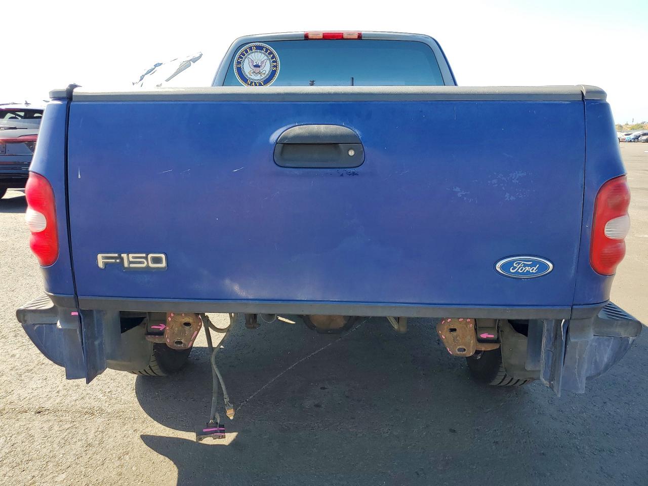 1997 Ford F150 Blue vin: 1FTDX0762VKD35666
