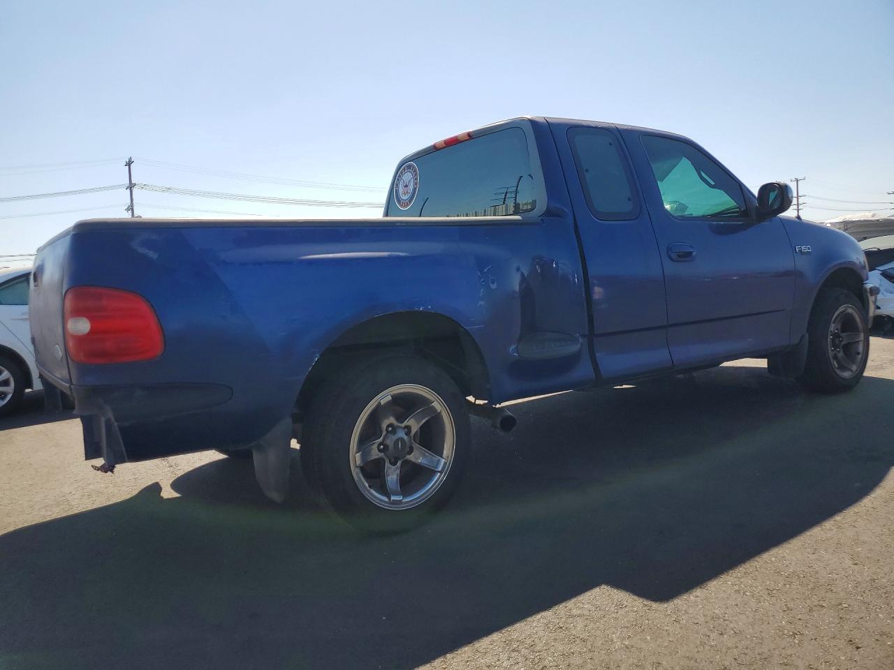 1997 Ford F150 Blue vin: 1FTDX0762VKD35666