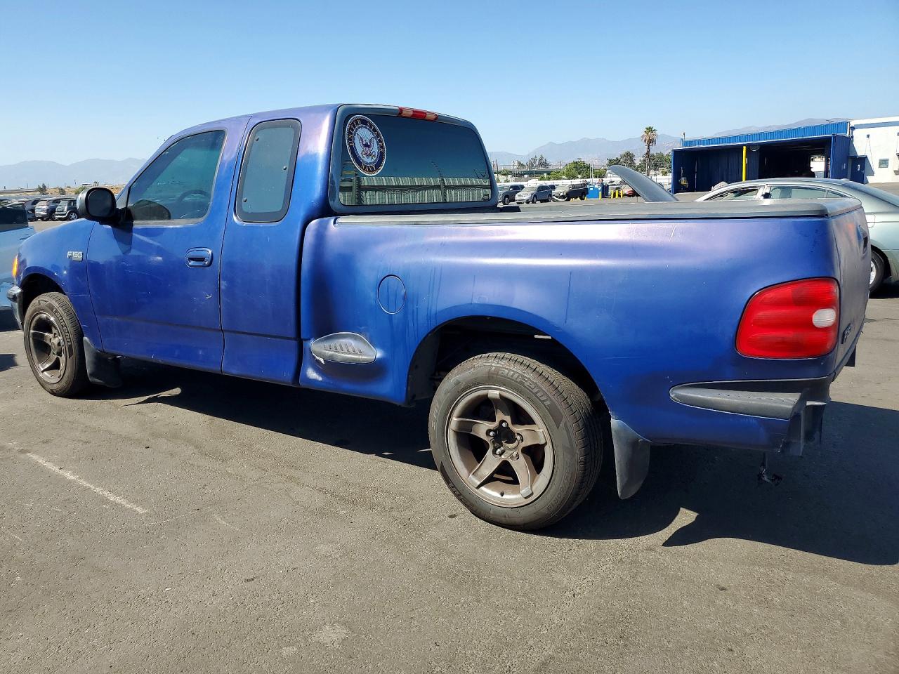 1997 Ford F150 Blue vin: 1FTDX0762VKD35666
