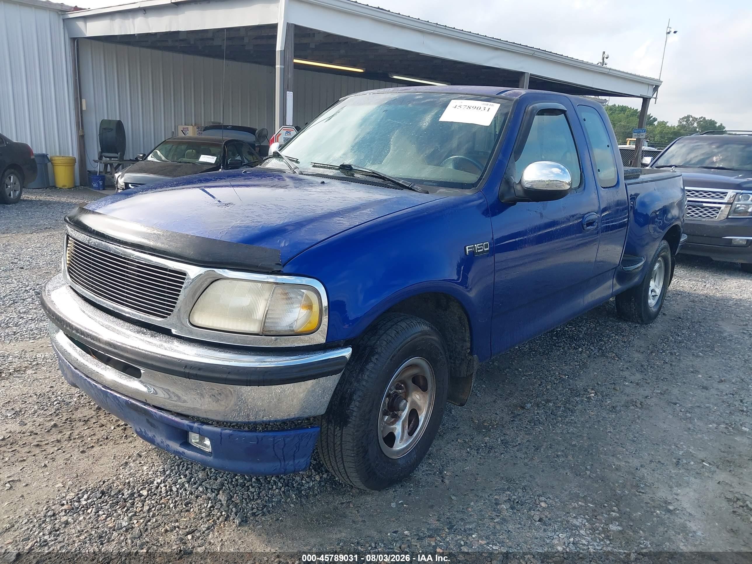 1997 Ford F-150 Standard   Blue vin: 1FTDX0768VKC46071