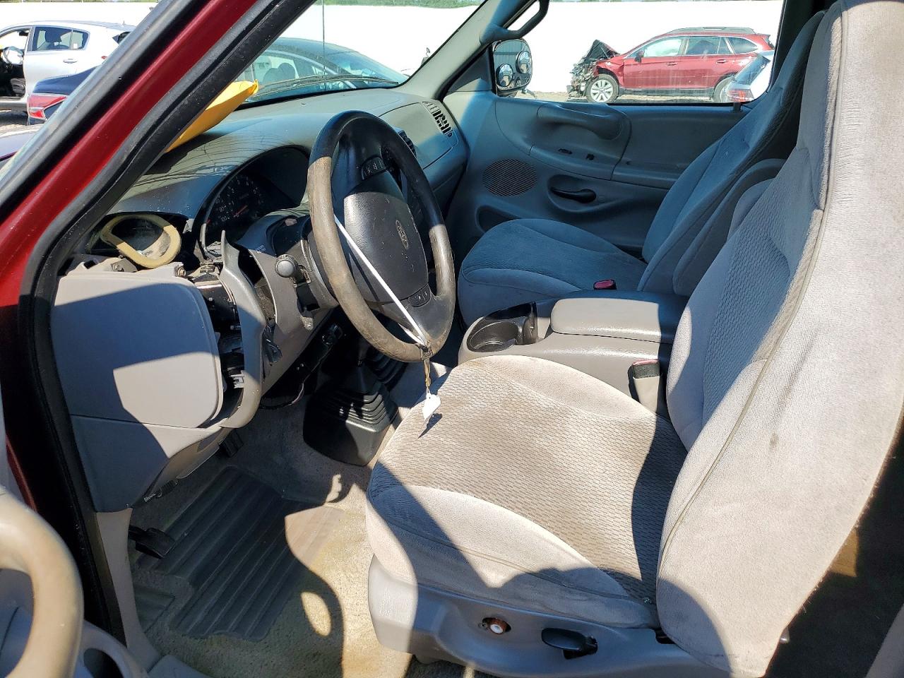 1997 Ford F150 Maroon vin: 1FTDX0868VKA66216