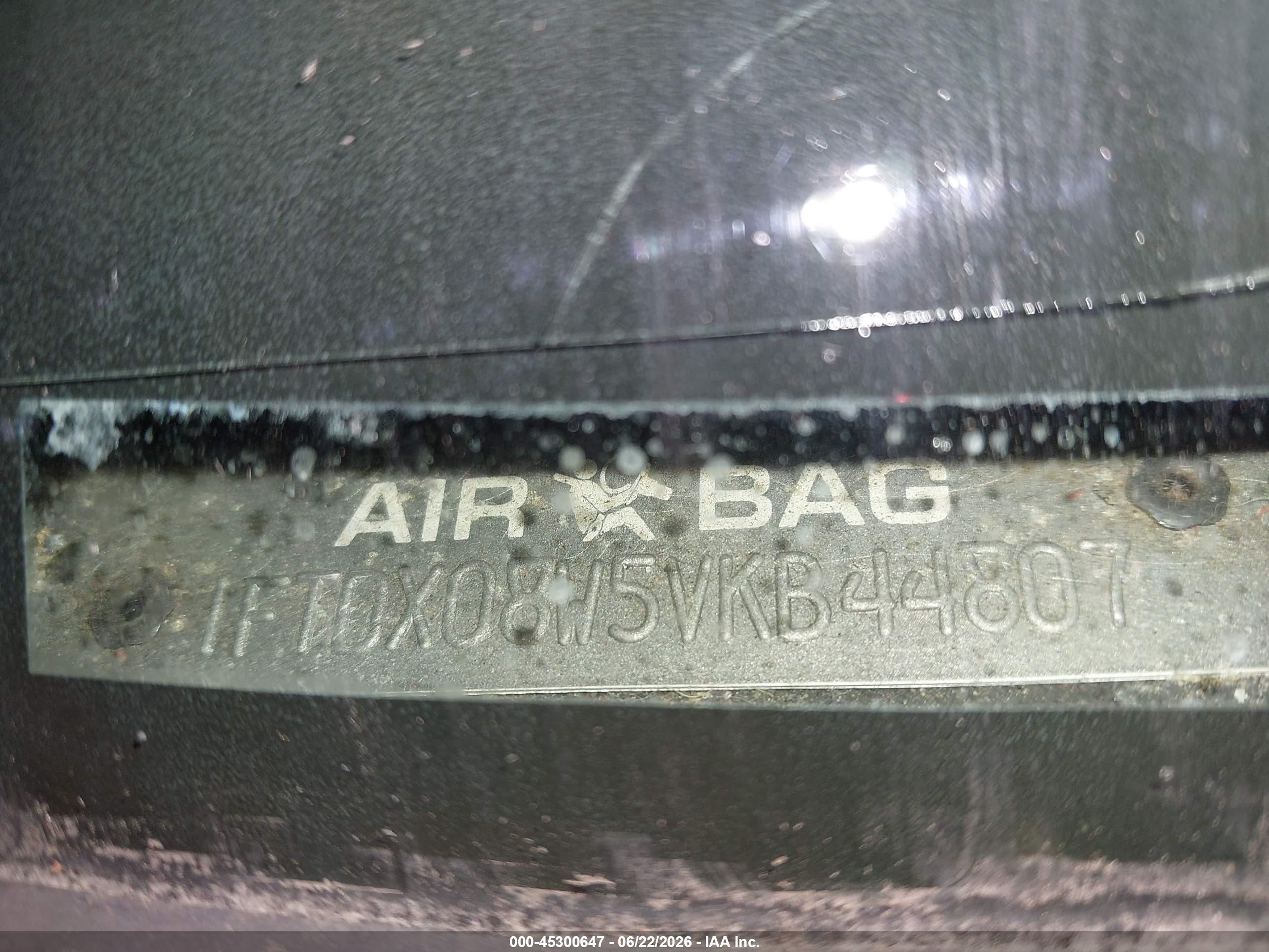 1997 Ford F150   Green vin: 1FTDX08W5VKB44807