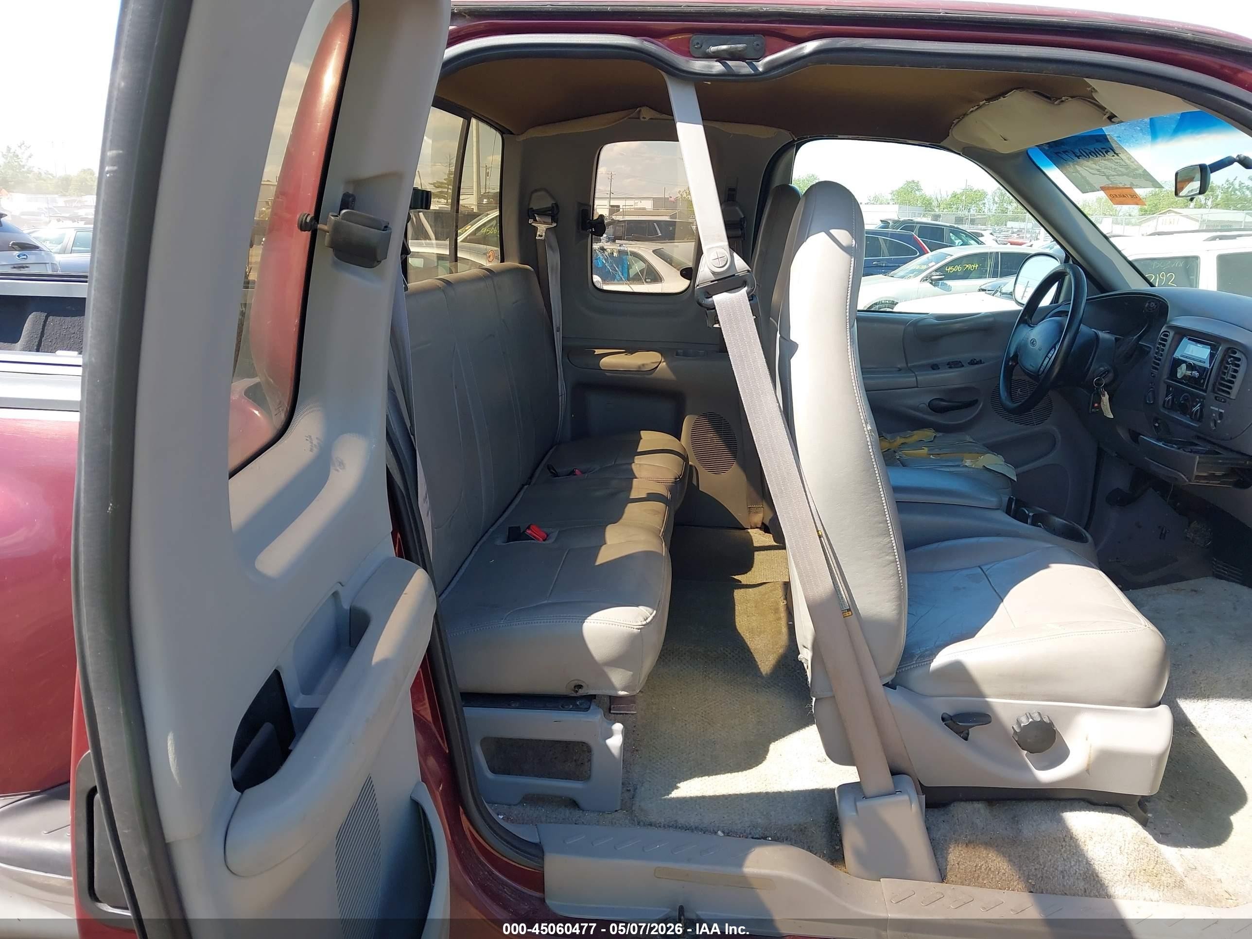 1997 Ford F-150 Lariat/xl/xlt Maroon vin: 1FTDX08W5VKC33941