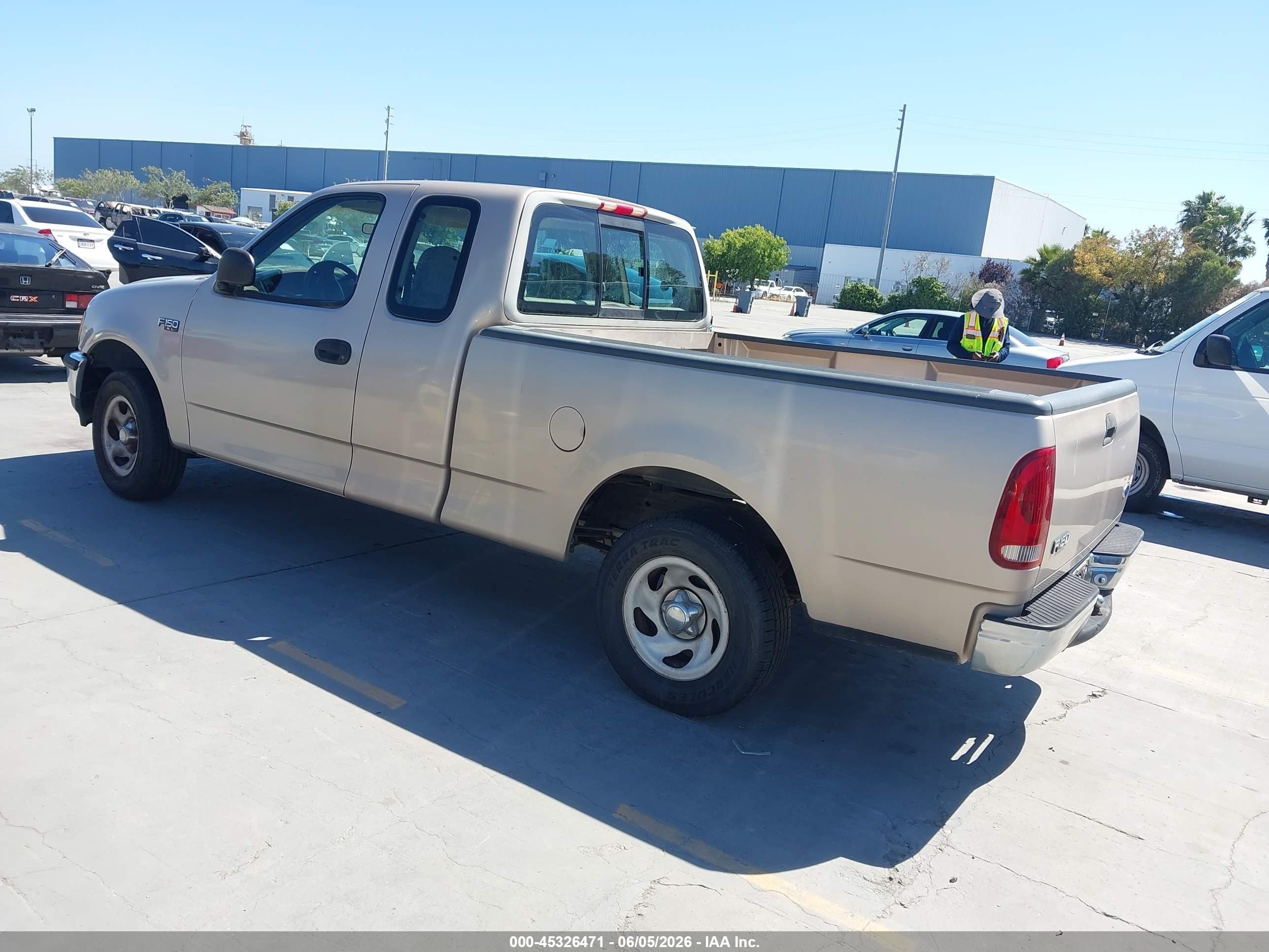 1997 Ford F-150 Standard/xl/xlt Коричневый vin: 1FTDX1721VKD56169