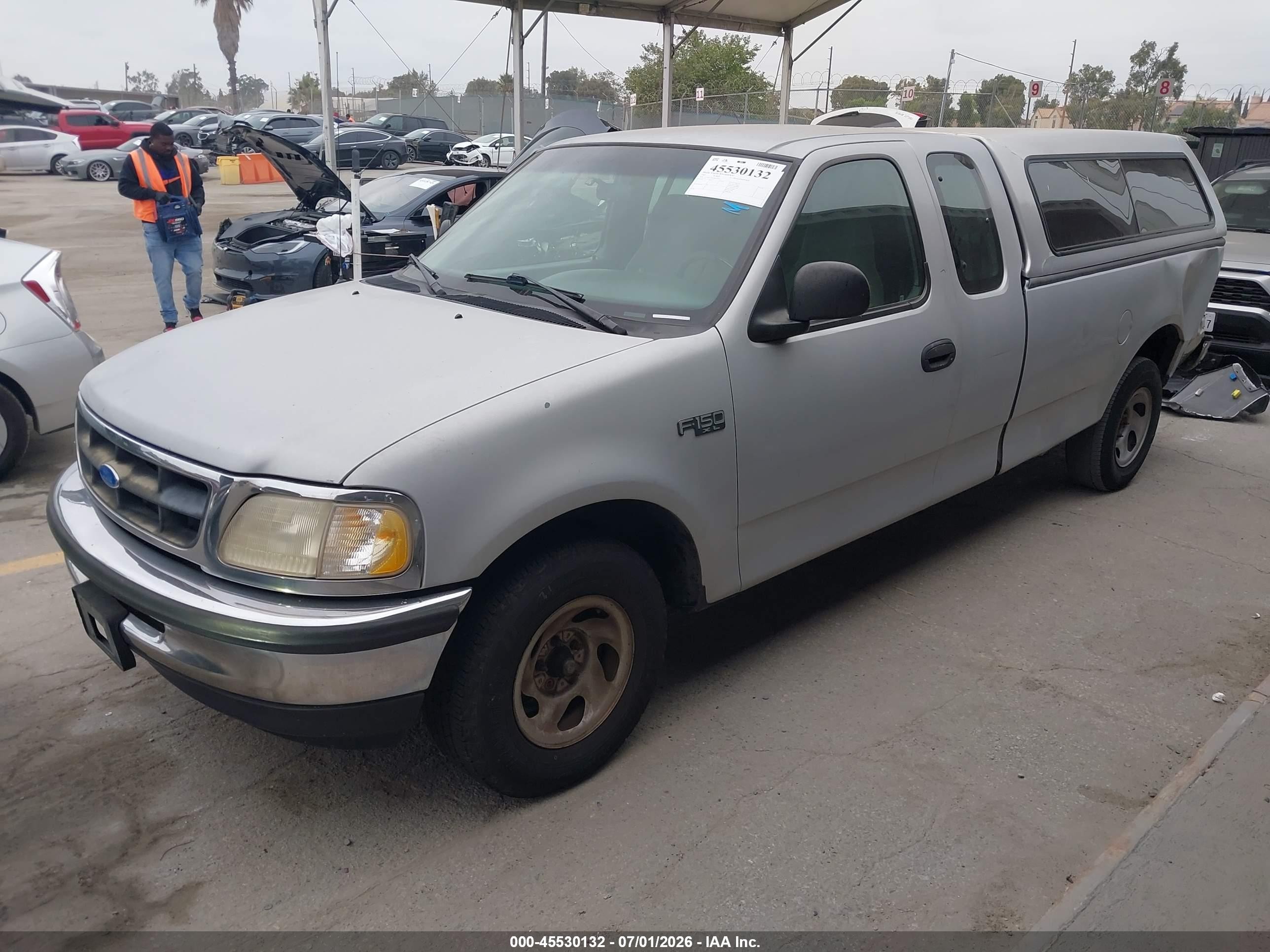 1997 Ford F-150 Standard Standard/xl/xlt Silver vin: 1FTDX1726VKA30612