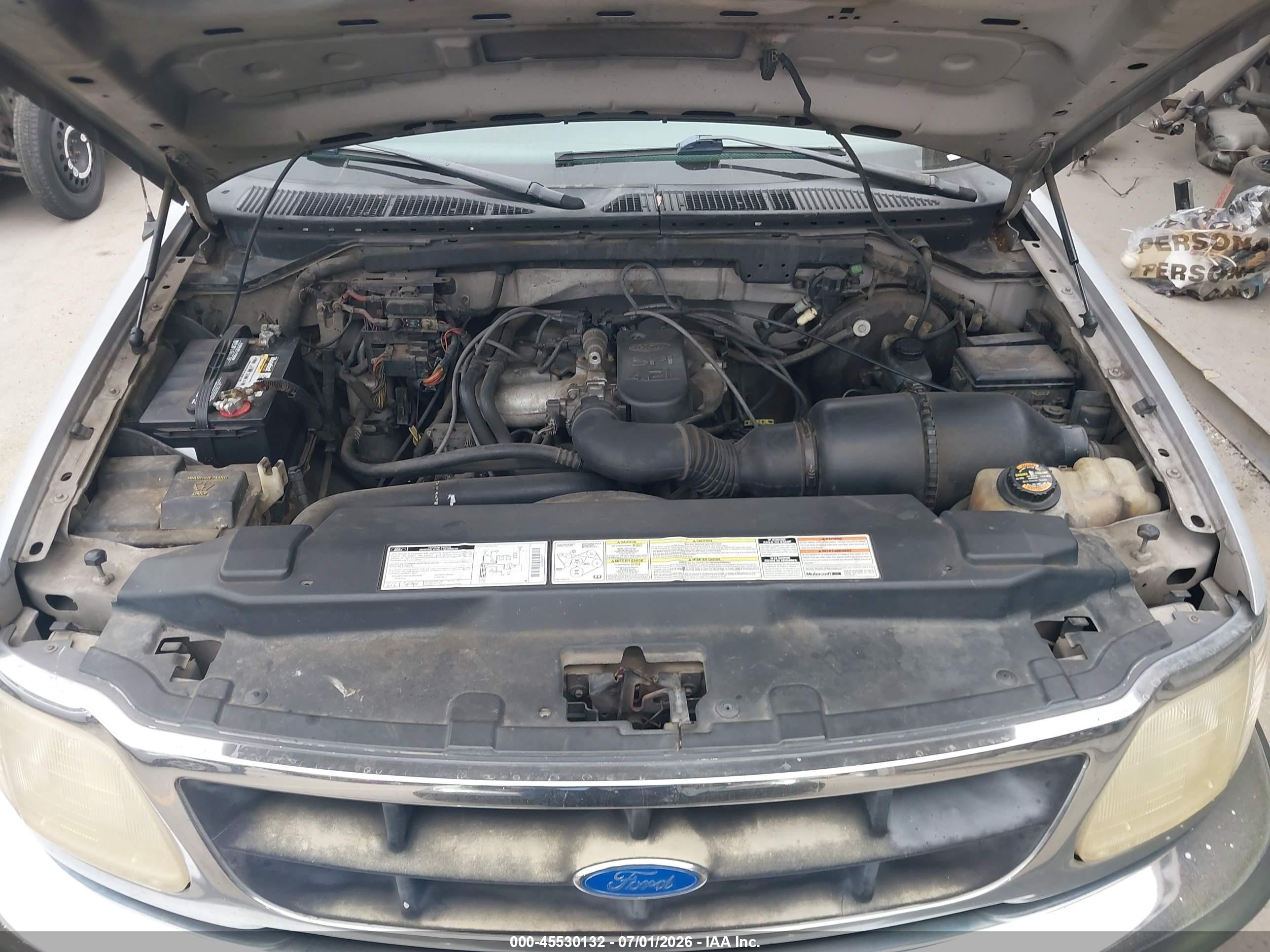 1997 Ford F-150 Standard Standard/xl/xlt Silver vin: 1FTDX1726VKA30612