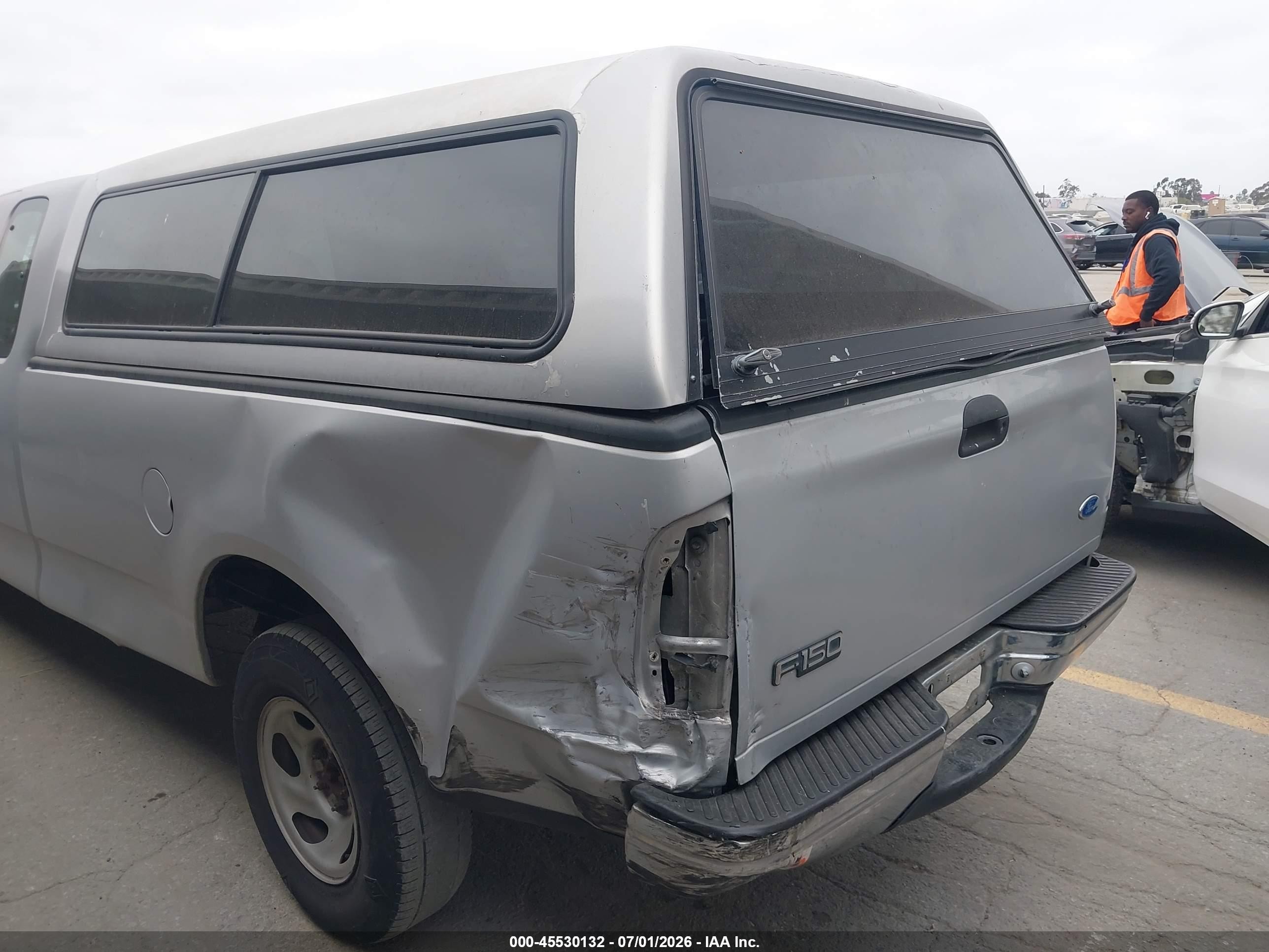 1997 Ford F-150 Standard Standard/xl/xlt Silver vin: 1FTDX1726VKA30612