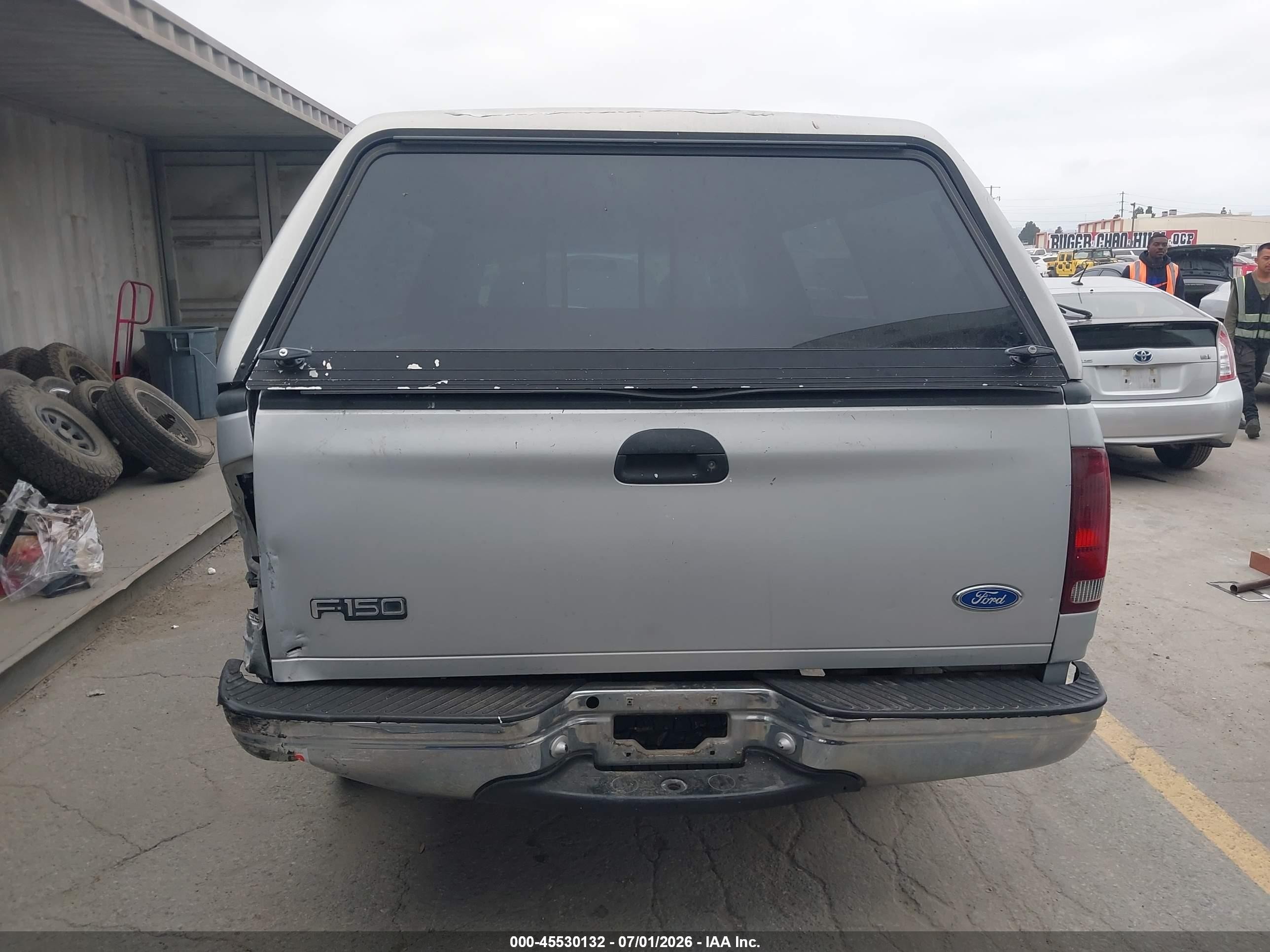 1997 Ford F-150 Standard Standard/xl/xlt Silver vin: 1FTDX1726VKA30612