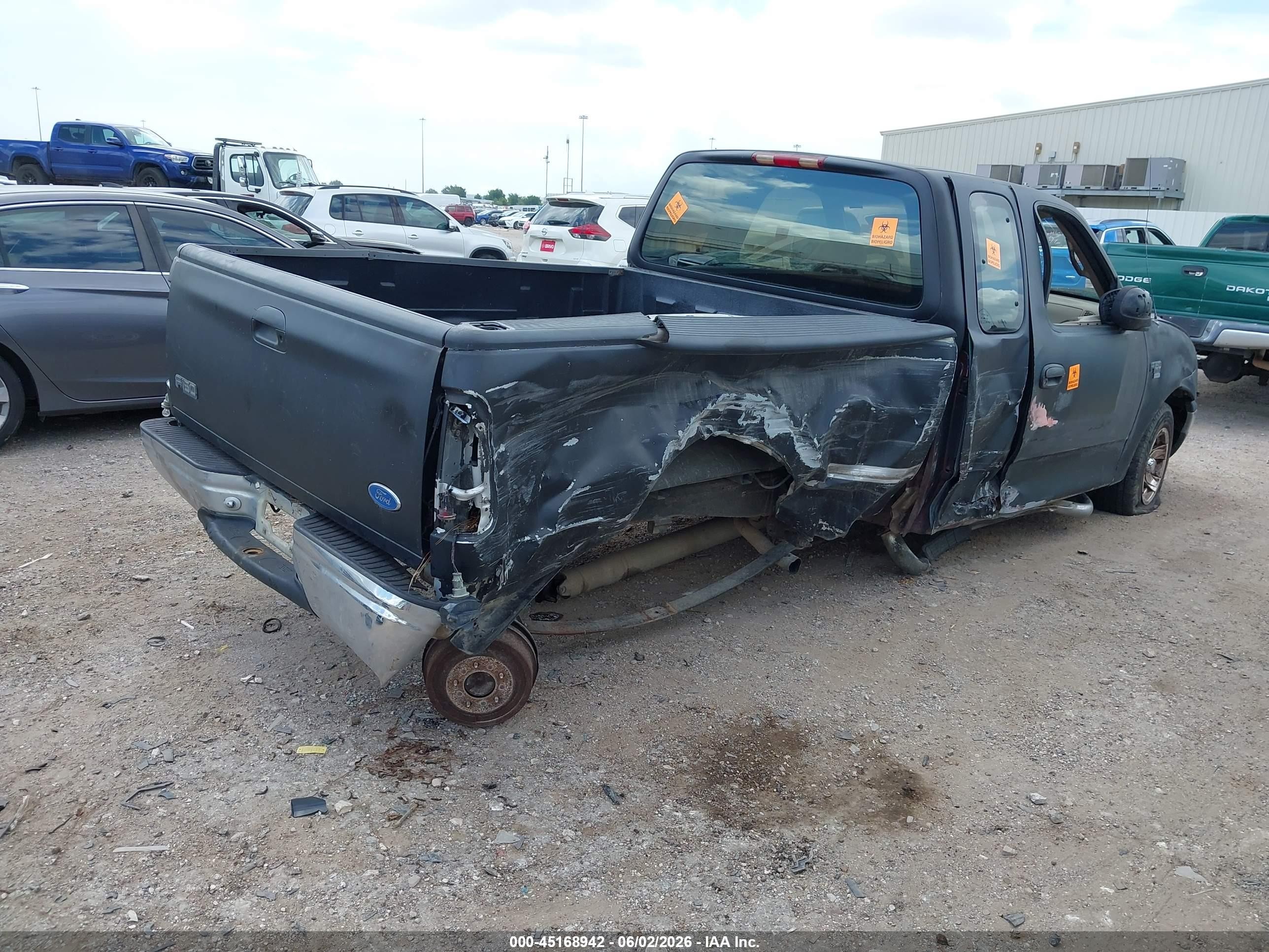 1997 Ford F-150 Standard/xl/xlt Black vin: 1FTDX1727VND27869
