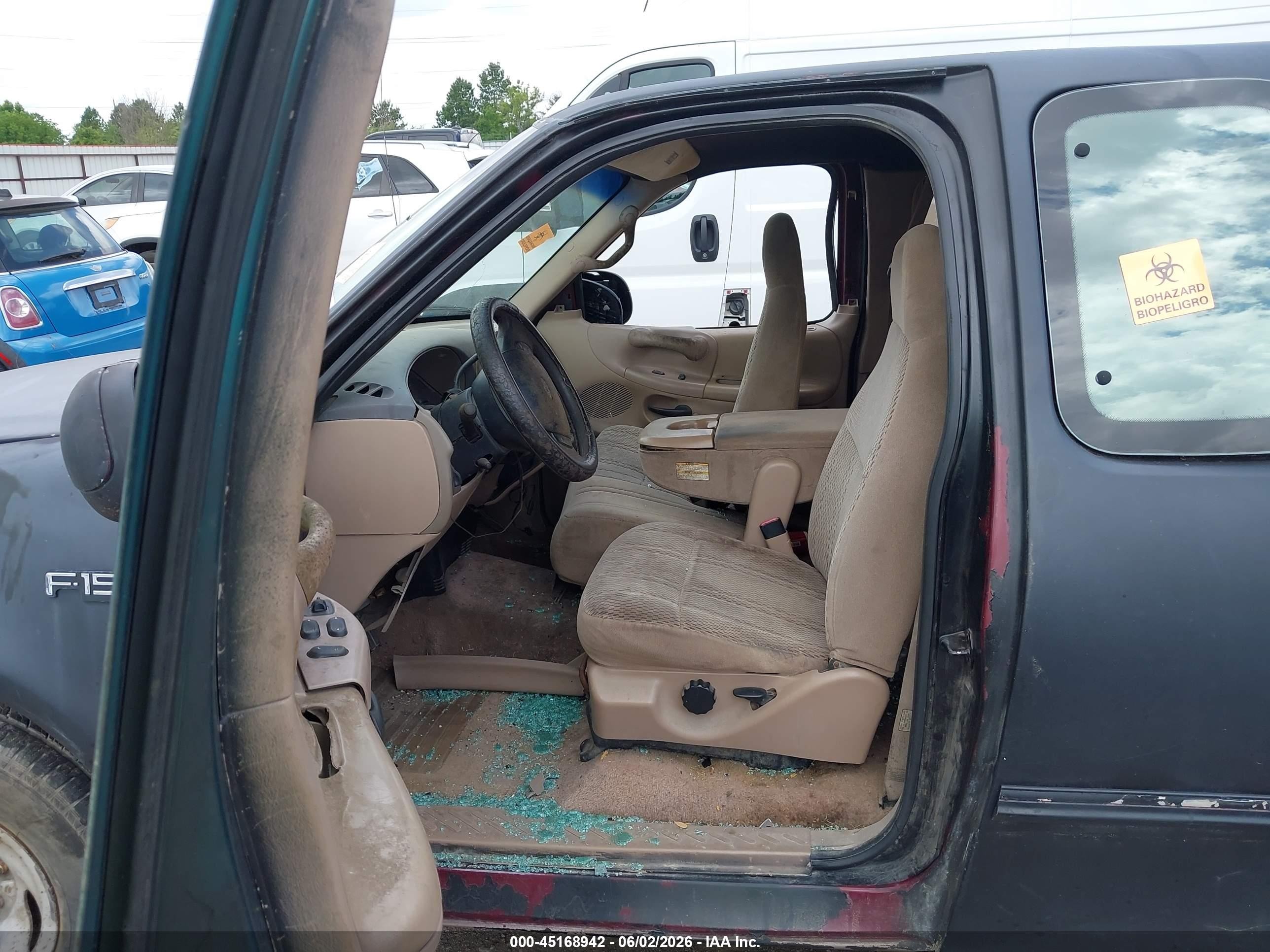 1997 Ford F-150 Standard/xl/xlt Black vin: 1FTDX1727VND27869