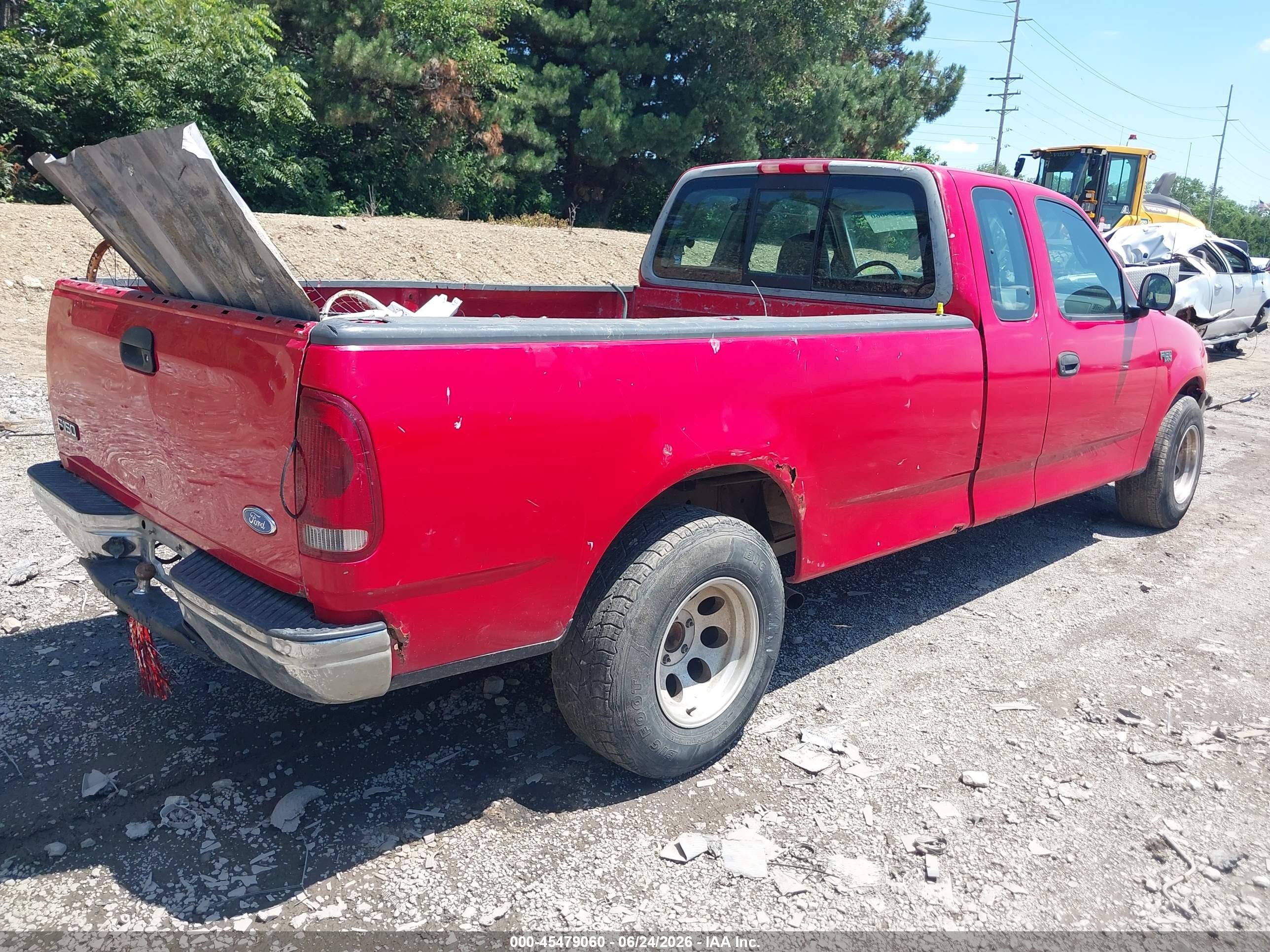 1997 Ford F-150 Standard Standard/xl/xlt Красный vin: 1FTDX172XVKC02673