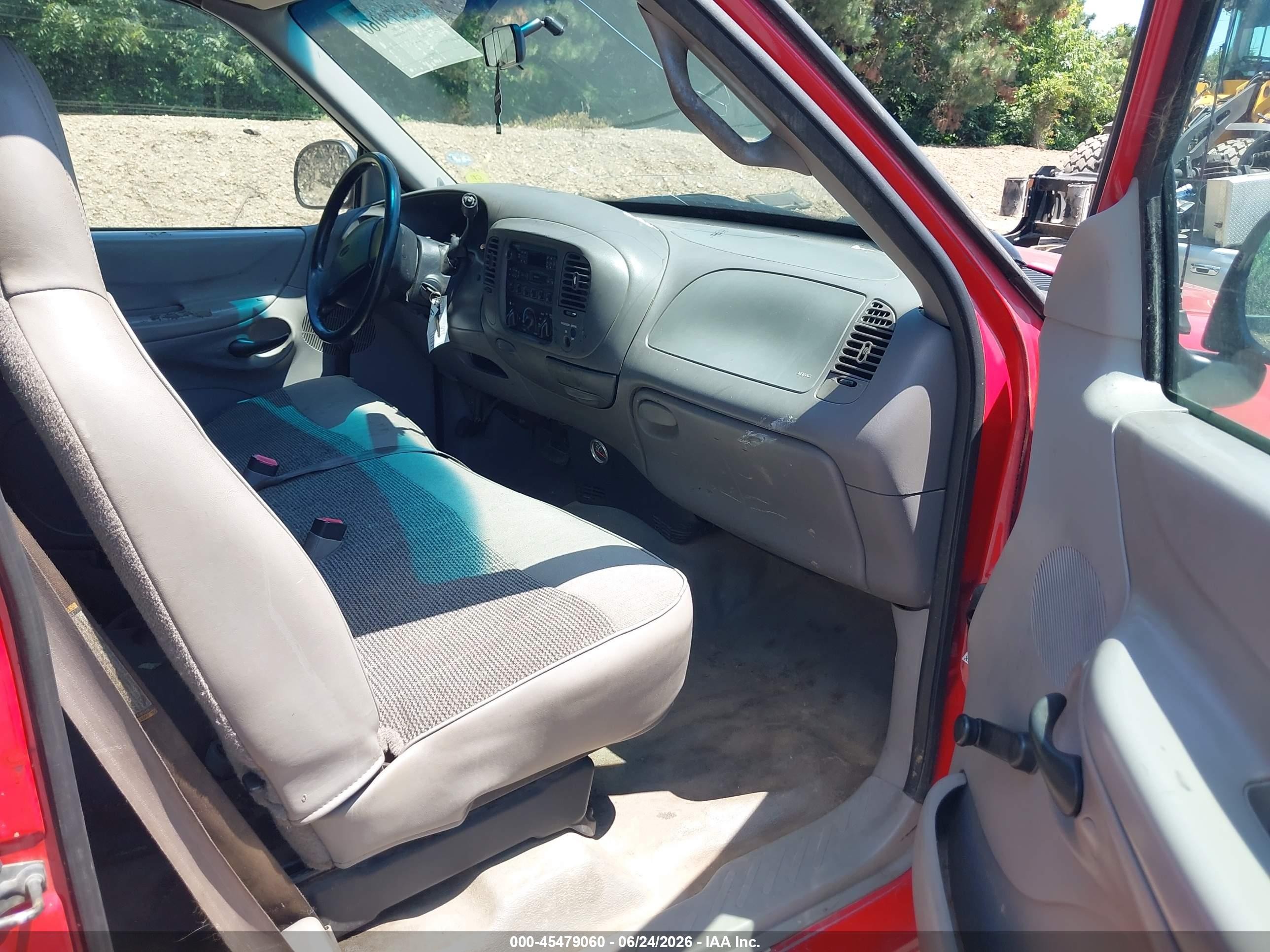 1997 Ford F-150 Standard Standard/xl/xlt Красный vin: 1FTDX172XVKC02673