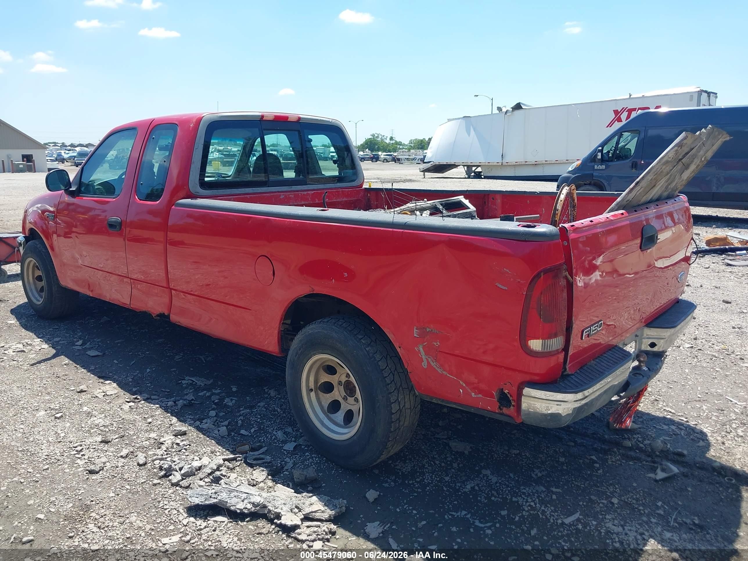 1997 Ford F-150 Standard Standard/xl/xlt Красный vin: 1FTDX172XVKC02673