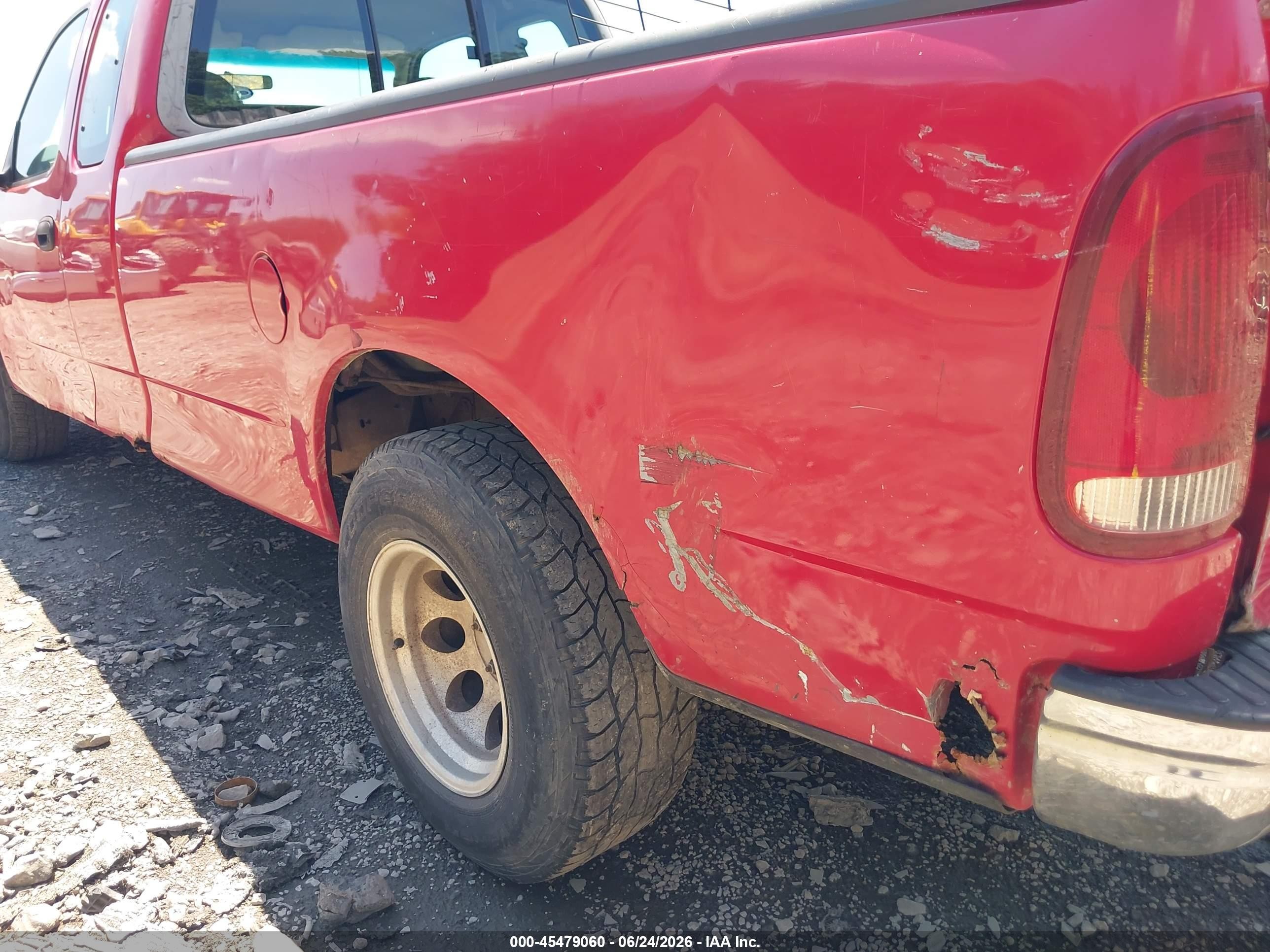 1997 Ford F-150 Standard Standard/xl/xlt Красный vin: 1FTDX172XVKC02673