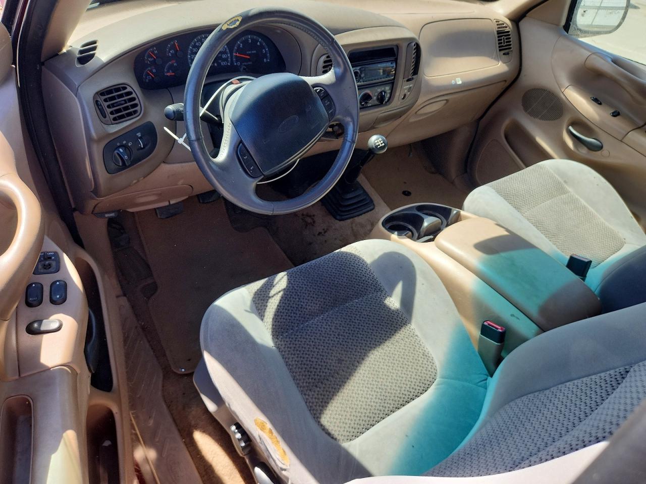 1997 Ford F150 Maroon vin: 1FTDX172XVNB22465