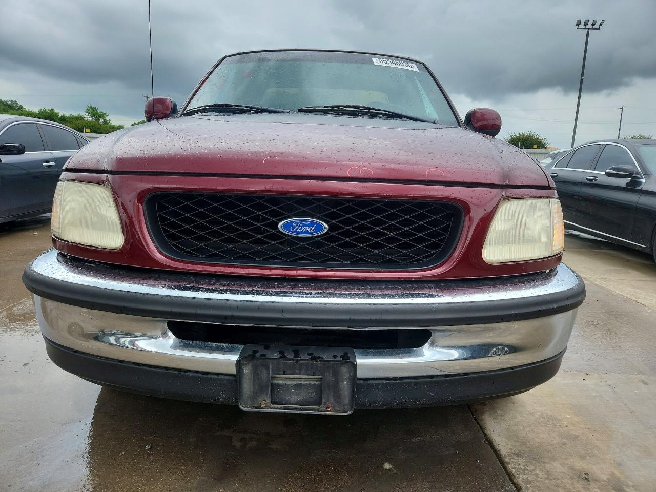 1997 Ford F150 Red vin: 1FTDX1760VKA31497