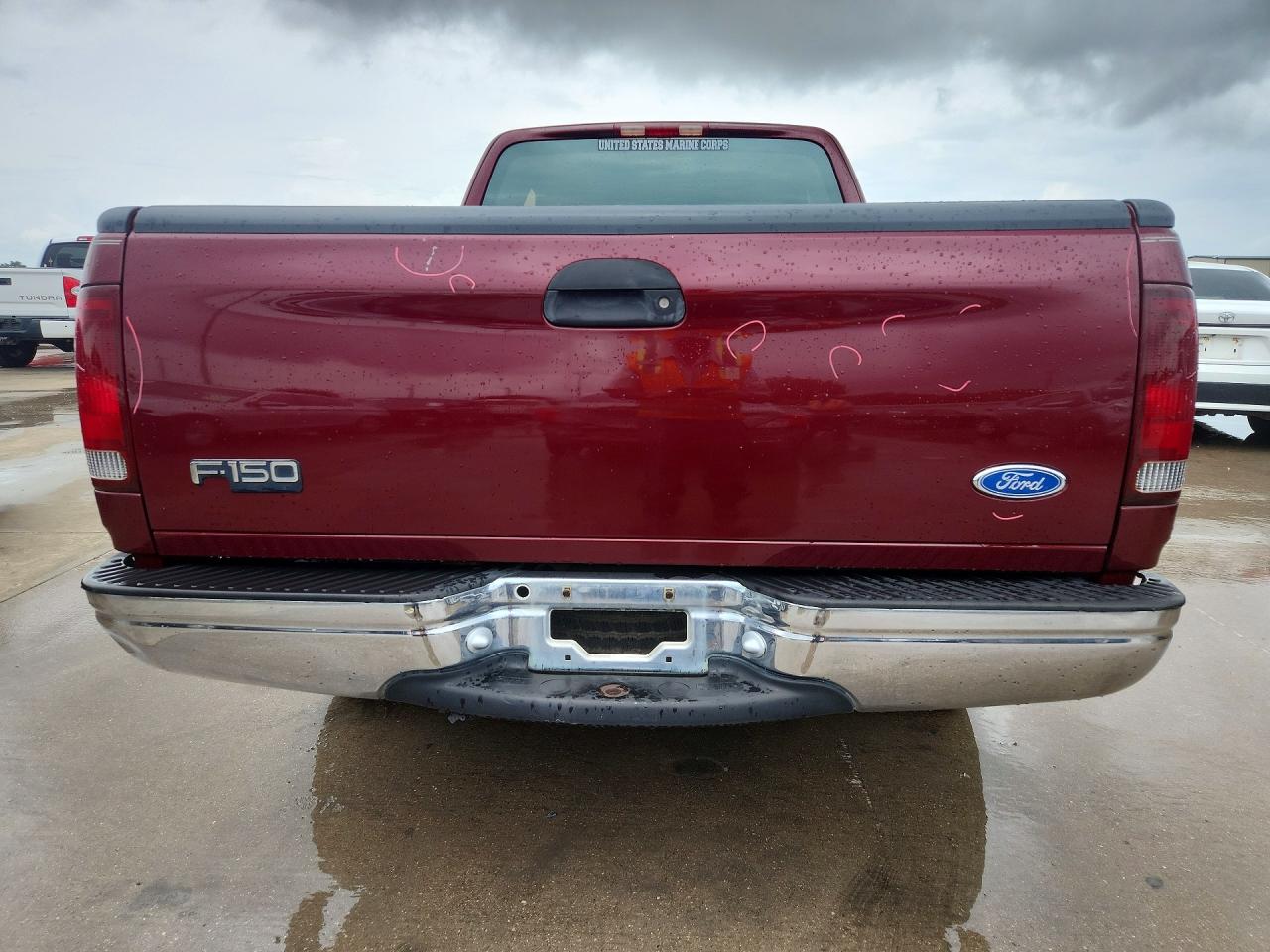 1997 Ford F150 Red vin: 1FTDX1760VKA31497