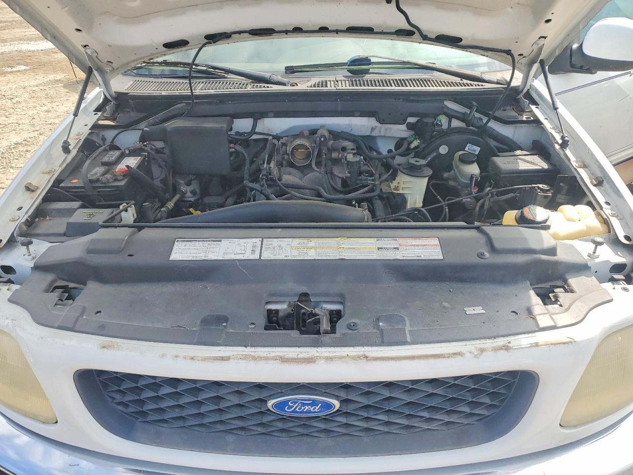 1997 Ford F150 White vin: 1FTDX1761VKB11066