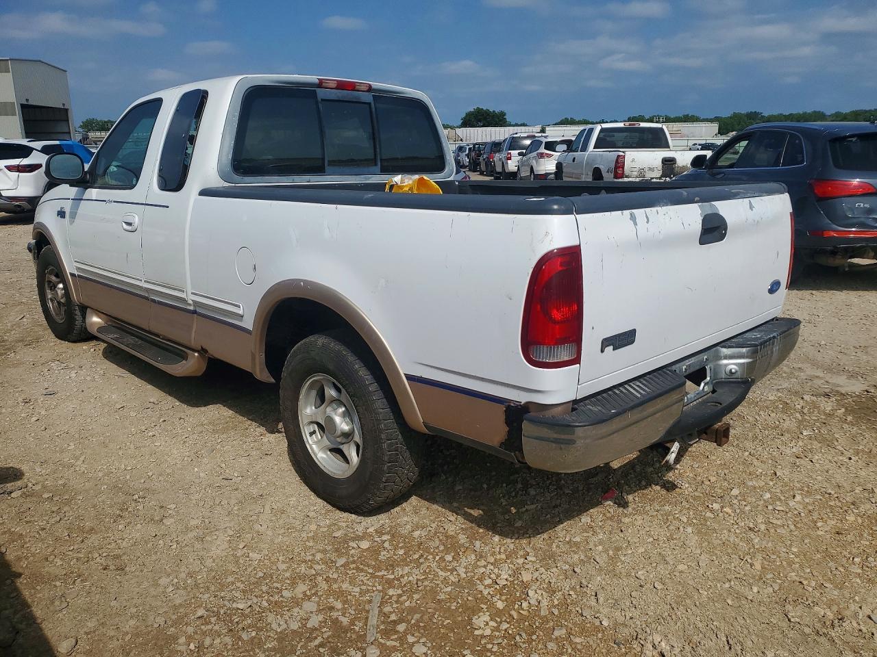 1997 Ford F150 White vin: 1FTDX1761VKB11066
