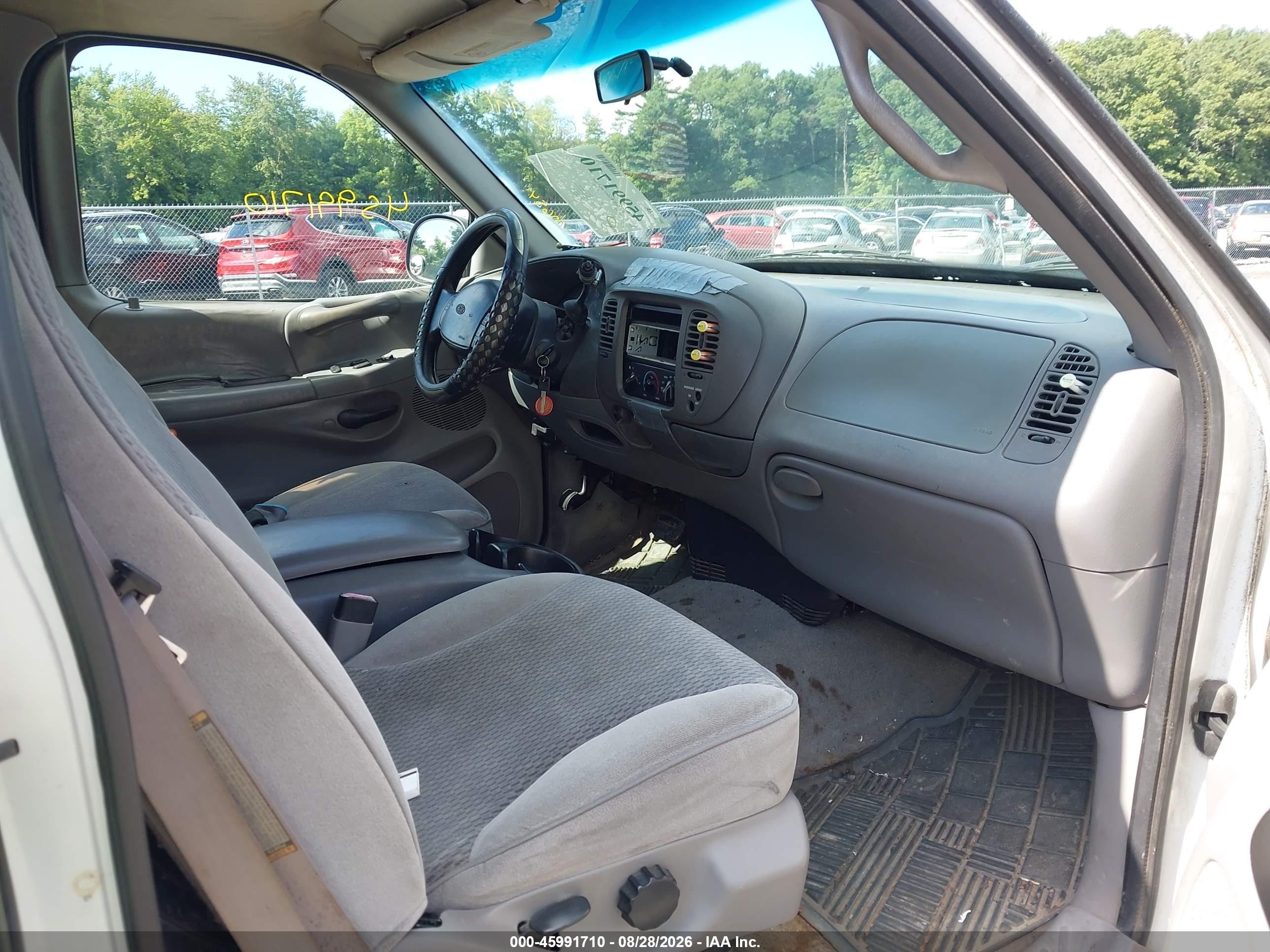1997 Ford F-150 Lariat/standard/xl/xlt White vin: 1FTDX1761VNC69213