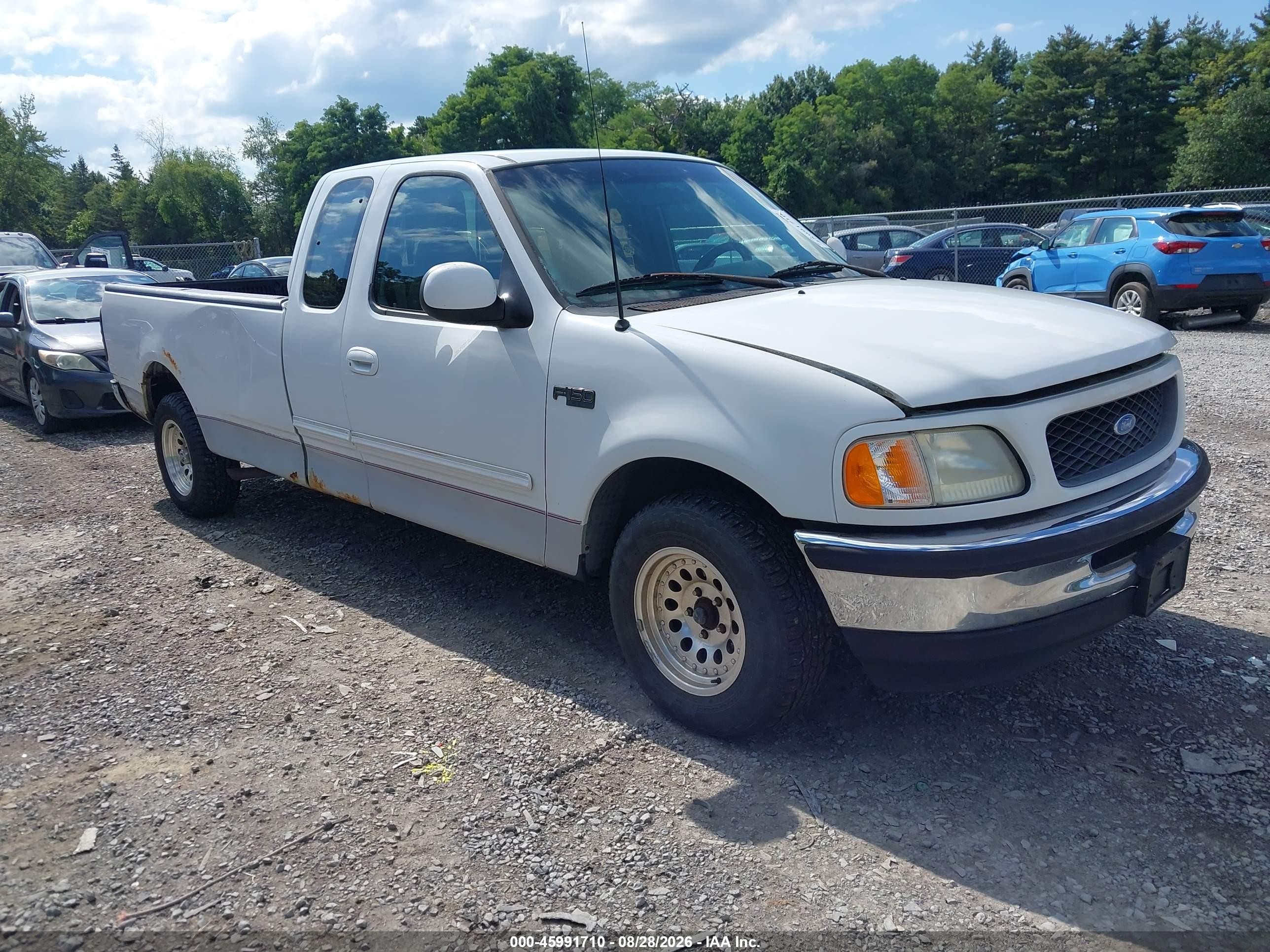 1997 Ford F-150 Lariat/standard/xl/xlt White vin: 1FTDX1761VNC69213
