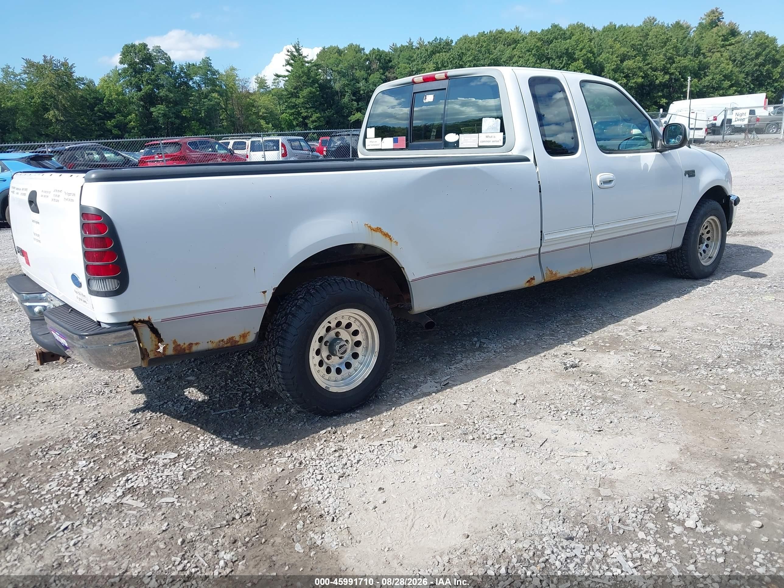 1997 Ford F-150 Lariat/standard/xl/xlt White vin: 1FTDX1761VNC69213