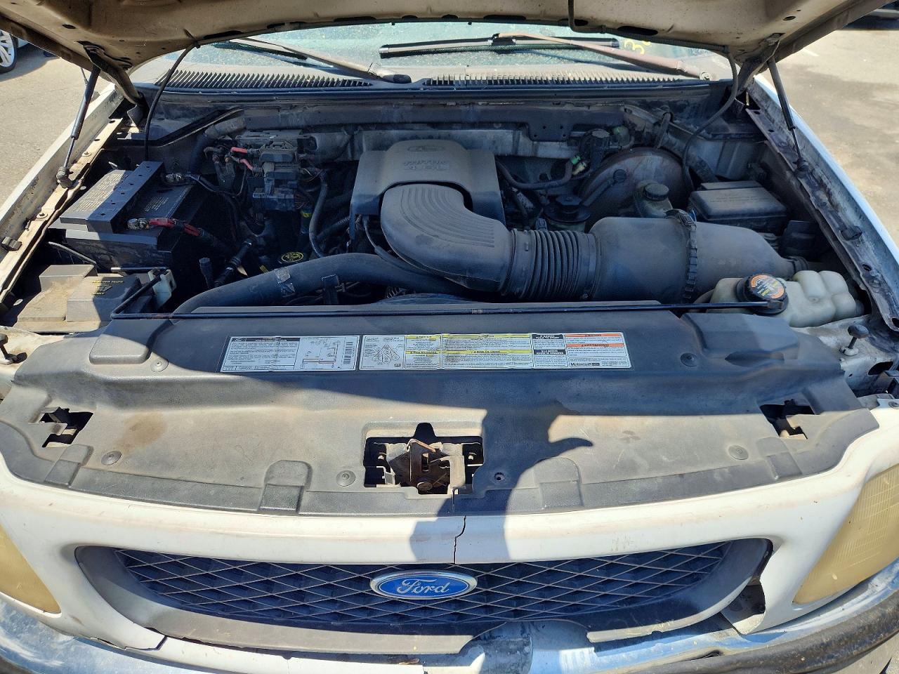 1997 Ford F150 White vin: 1FTDX1762VKA49113