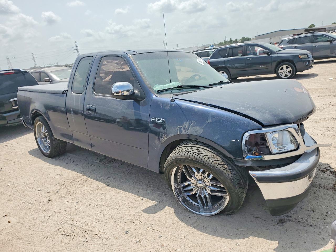 1997 Ford F150 Blue vin: 1FTDX1762VKB46621