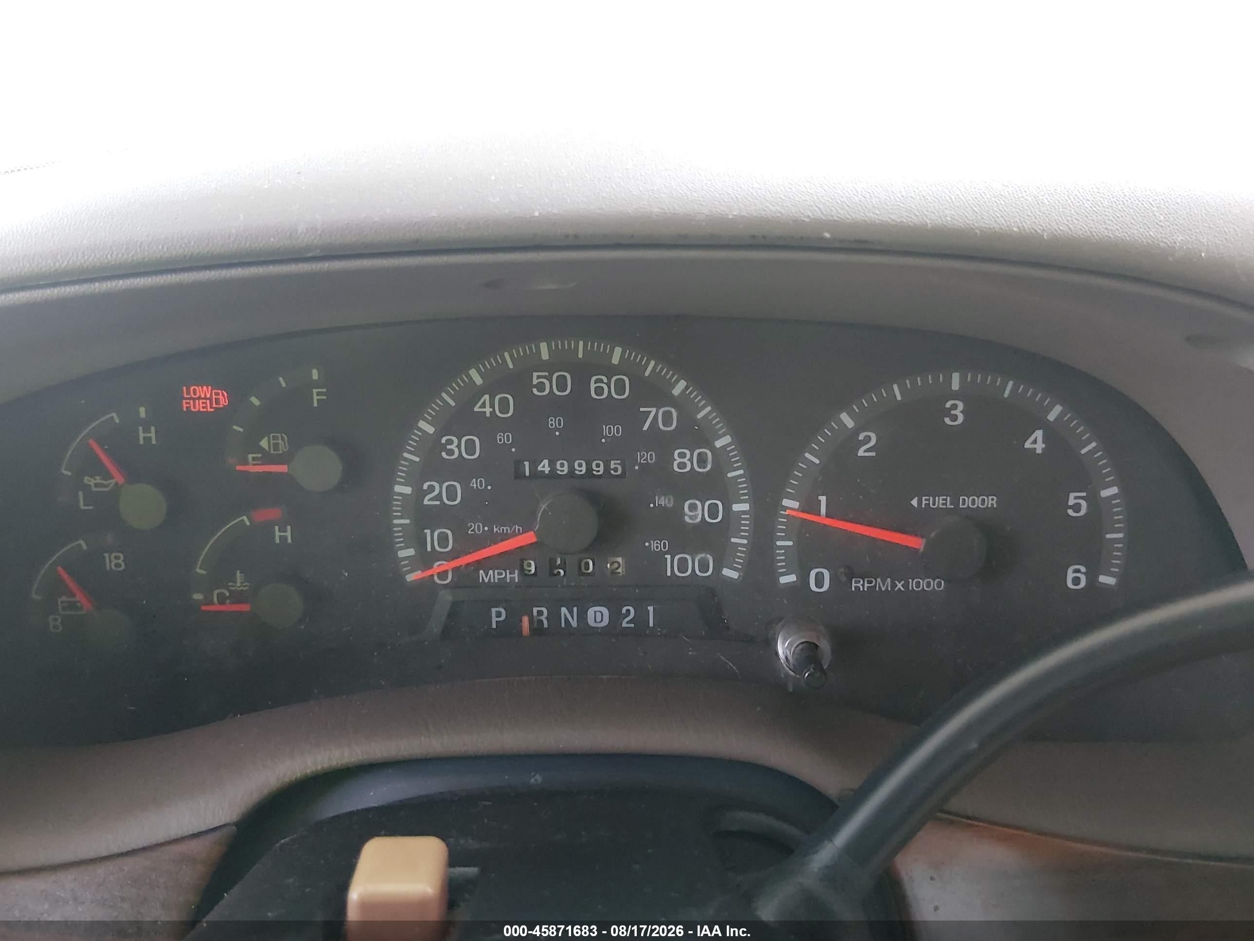 1997 Ford F-150 Standard Lariat/standard/xl/xlt Бежевый vin: 1FTDX1762VNC81533