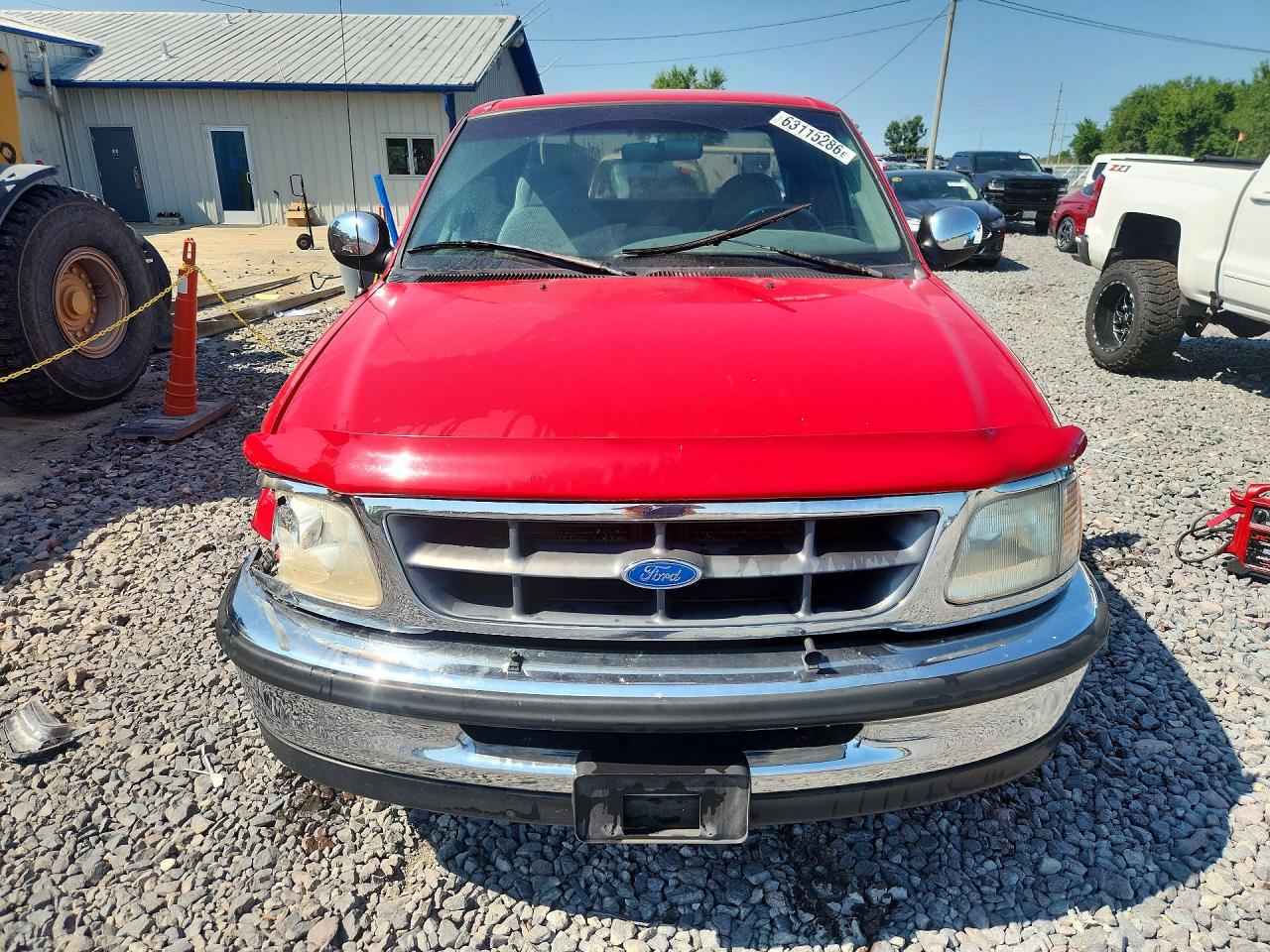 1997 Ford F150 Red vin: 1FTDX1764VNA23269