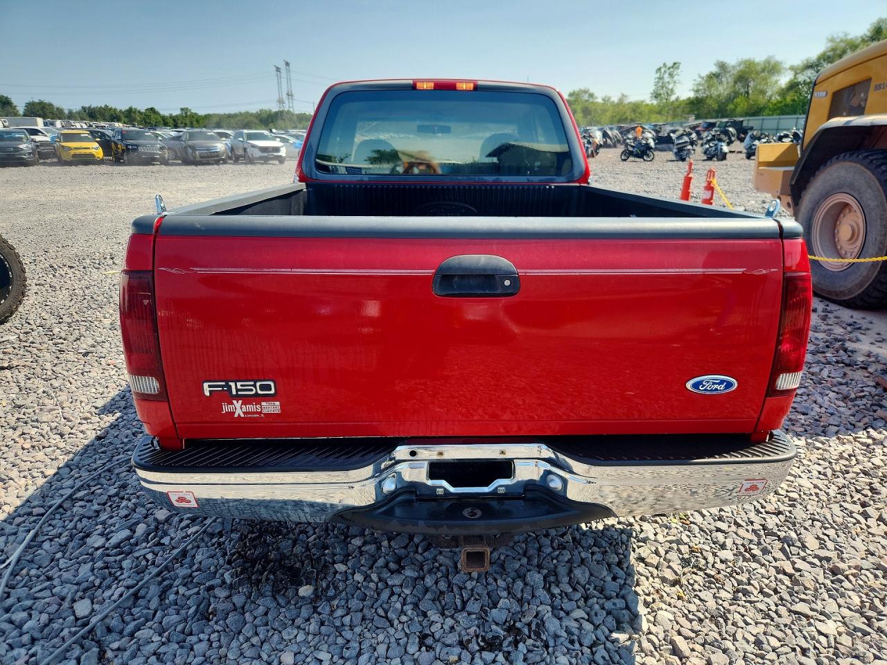 1997 Ford F150 Red vin: 1FTDX1764VNA23269