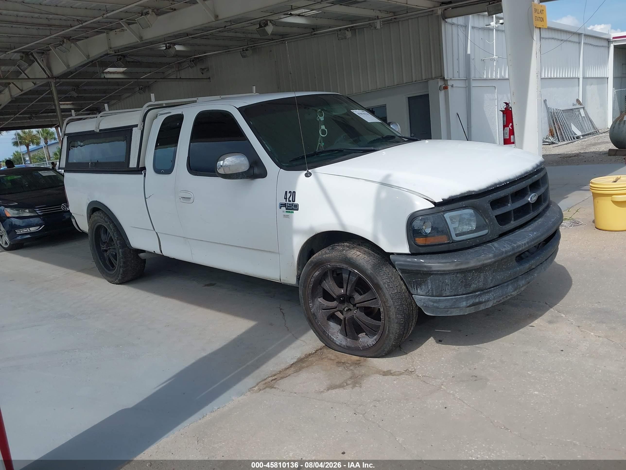 1997 Ford F-150 Standard Lariat/standard/xl/xlt Белый vin: 1FTDX1764VNA81558