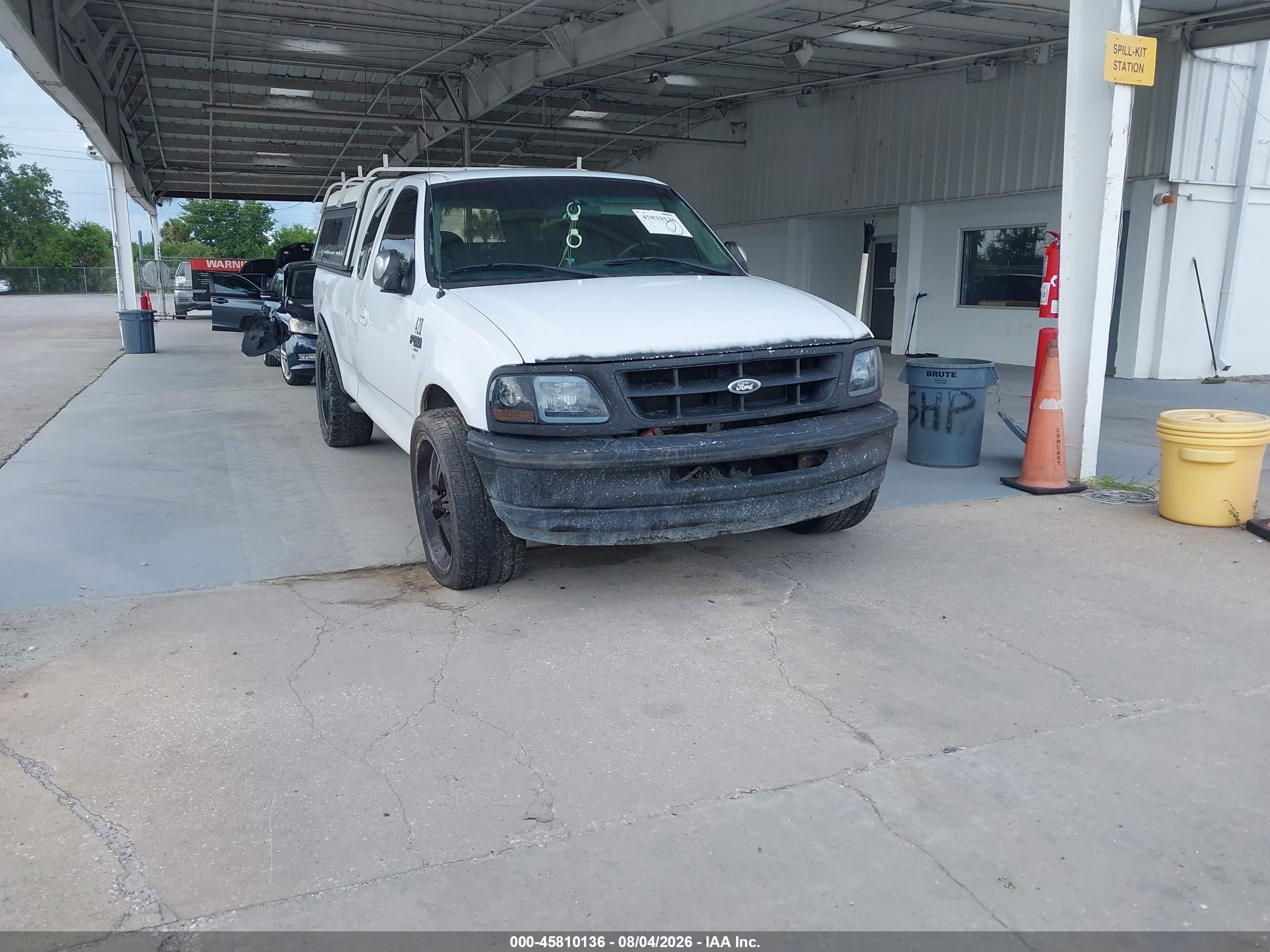 1997 Ford F-150 Standard Lariat/standard/xl/xlt White vin: 1FTDX1764VNA81558