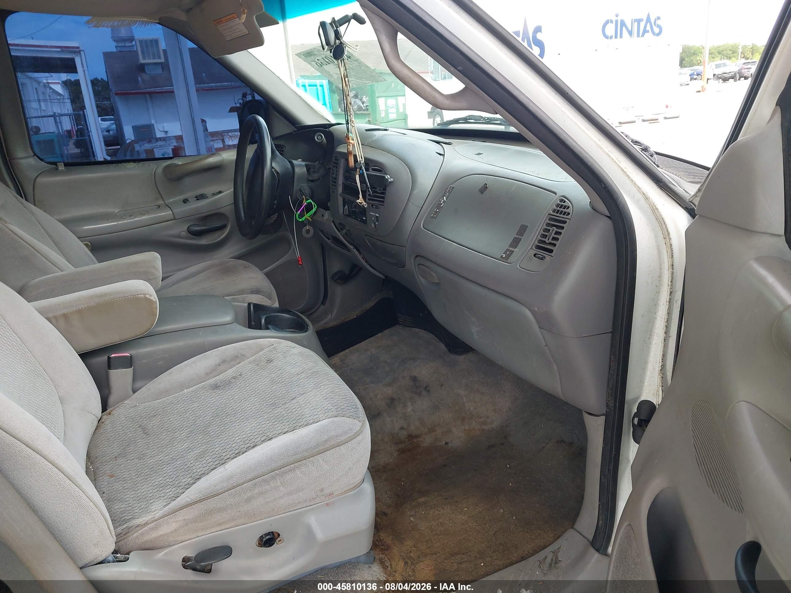 1997 Ford F-150 Standard Lariat/standard/xl/xlt White vin: 1FTDX1764VNA81558