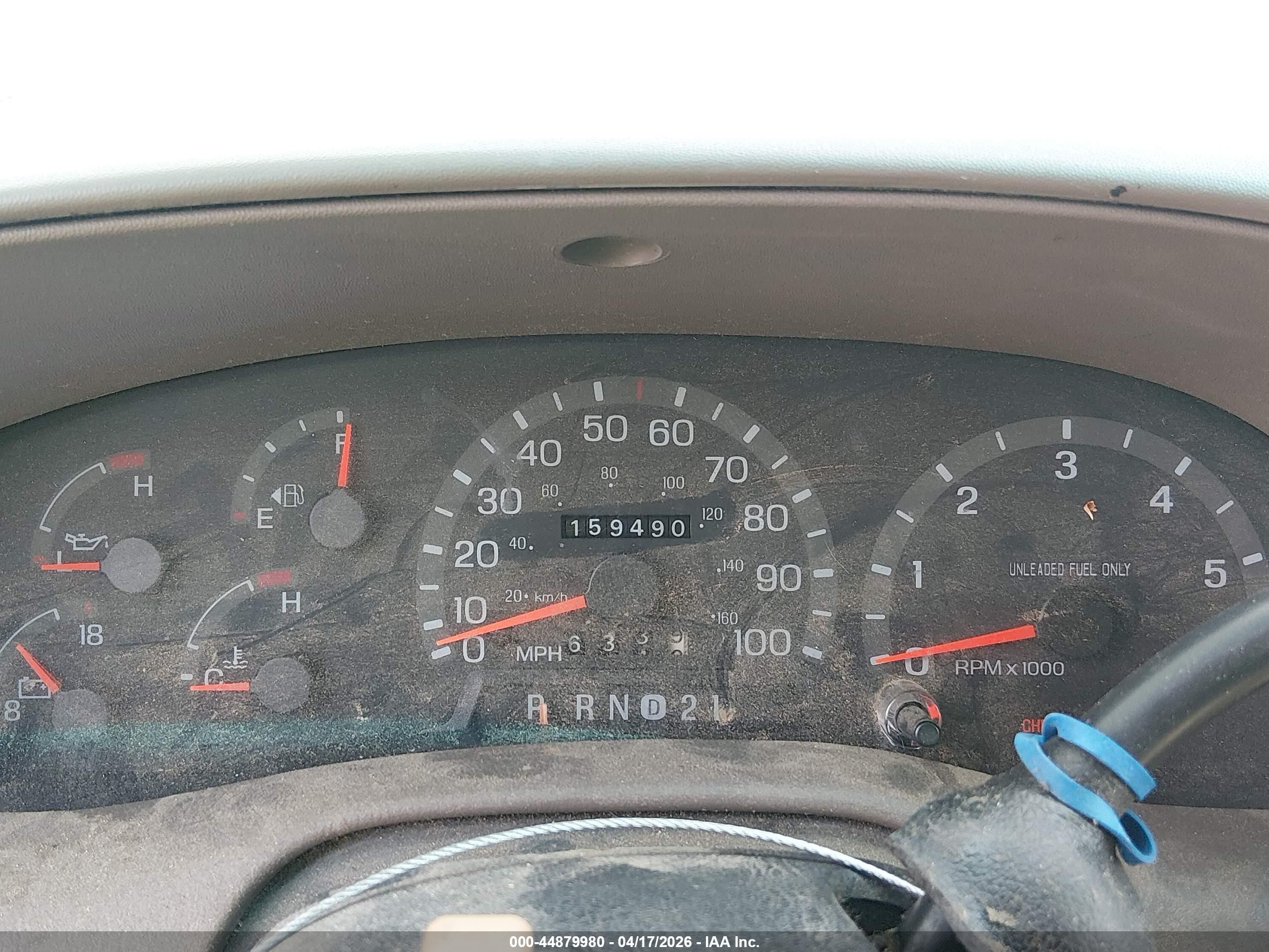 1997 Ford F-150 Lariat/standard/xl/xlt Green vin: 1FTDX1764VNB32119