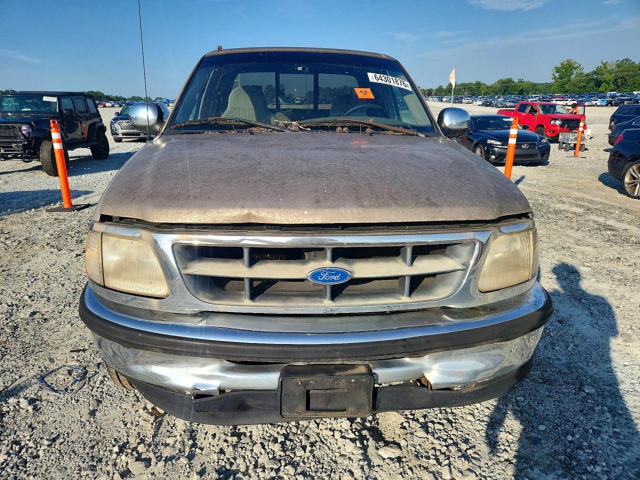 1997 Ford F150 Gold vin: 1FTDX1765VNC78786
