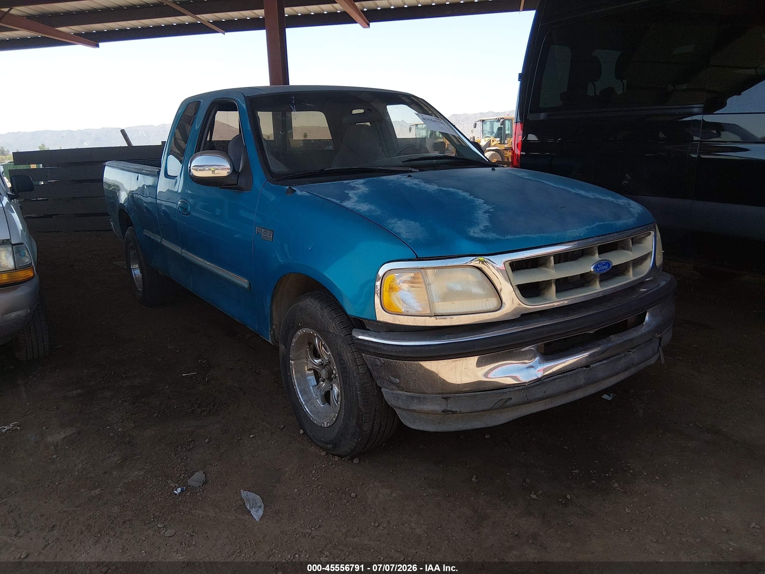 1997 Ford F-150 Lariat/standard/xl/xlt Зеленый vin: 1FTDX1766VKC04259