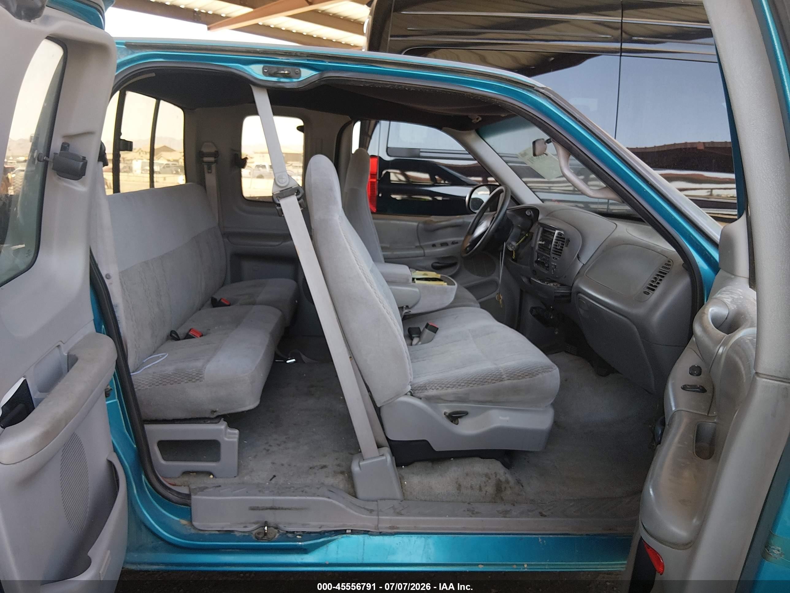 1997 Ford F-150 Lariat/standard/xl/xlt Зеленый vin: 1FTDX1766VKC04259