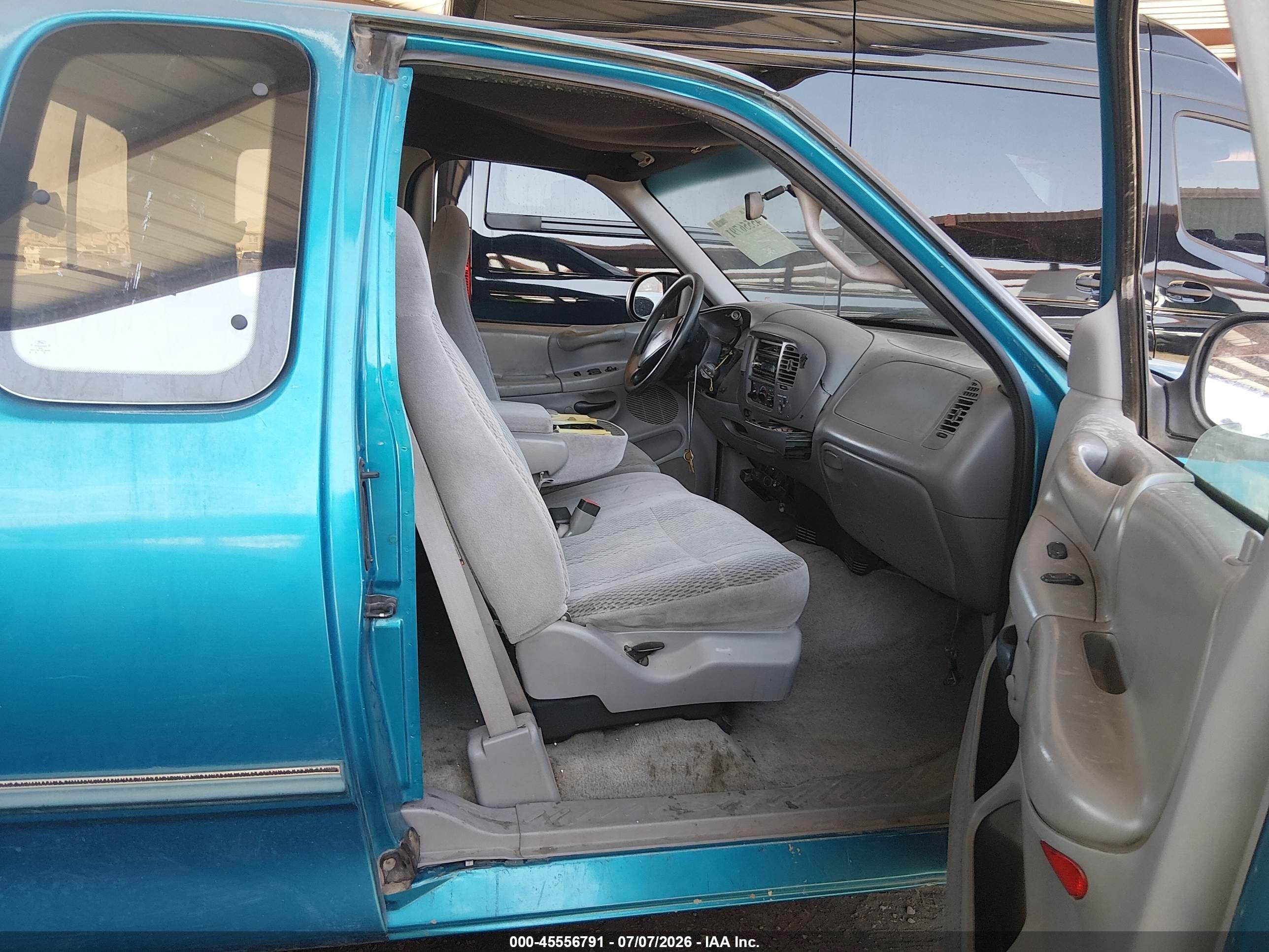 1997 Ford F-150 Lariat/standard/xl/xlt Зеленый vin: 1FTDX1766VKC04259