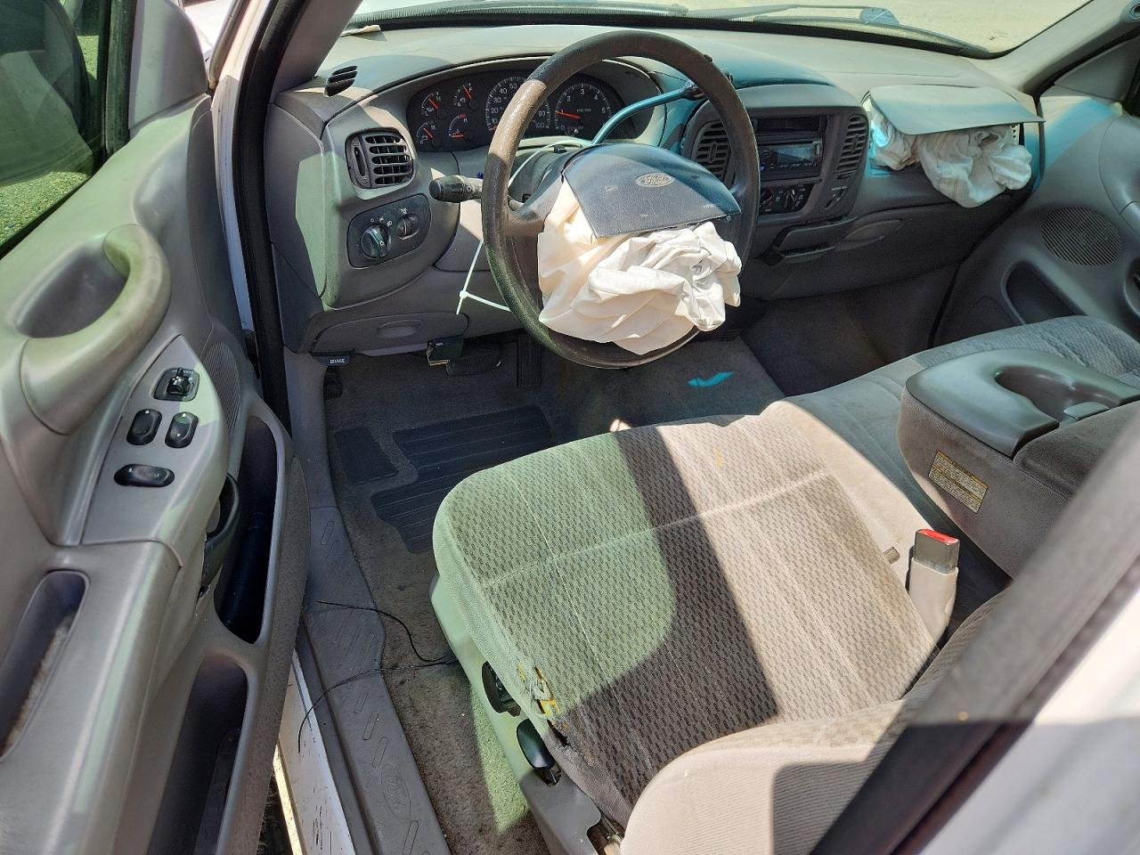 1997 Ford F150 White vin: 1FTDX1767VKC72876