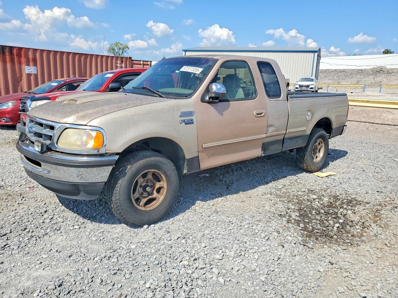 1997 Ford F150 Бежевый vin: 1FTDX1767VNB11958