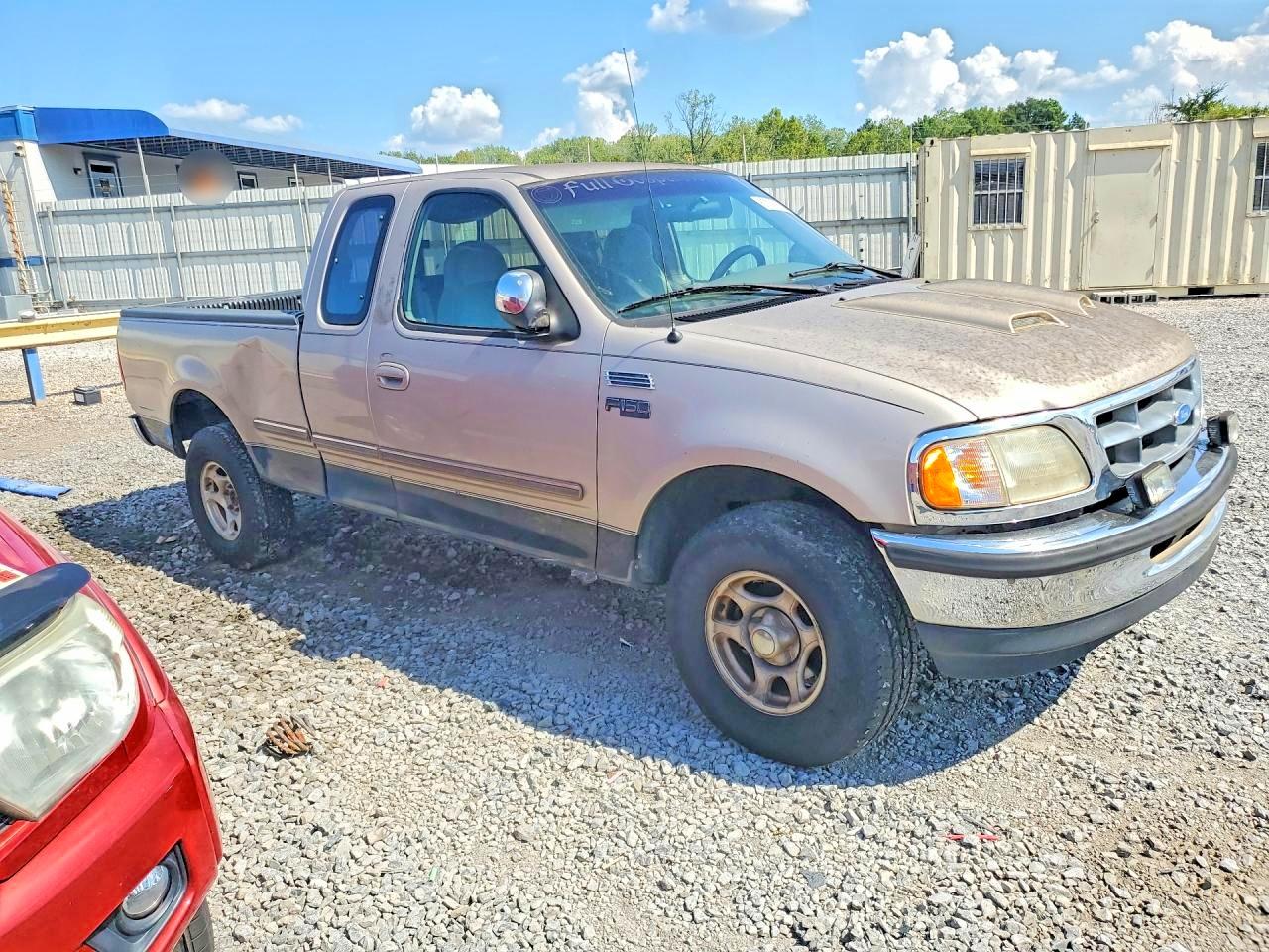1997 Ford F150 Beige vin: 1FTDX1767VNB11958