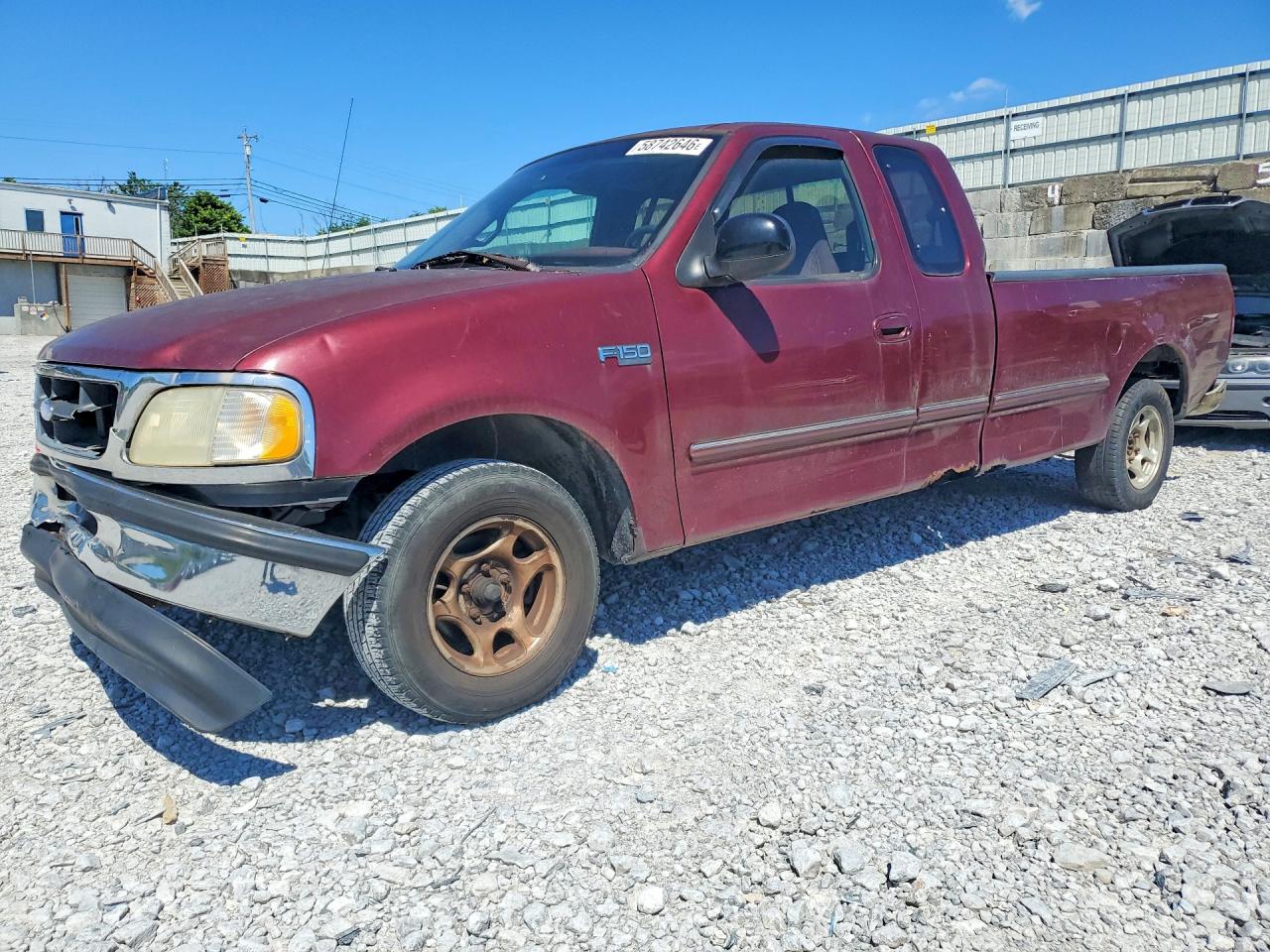 1997 Ford F150 Burgundy vin: 1FTDX1769VKA79855